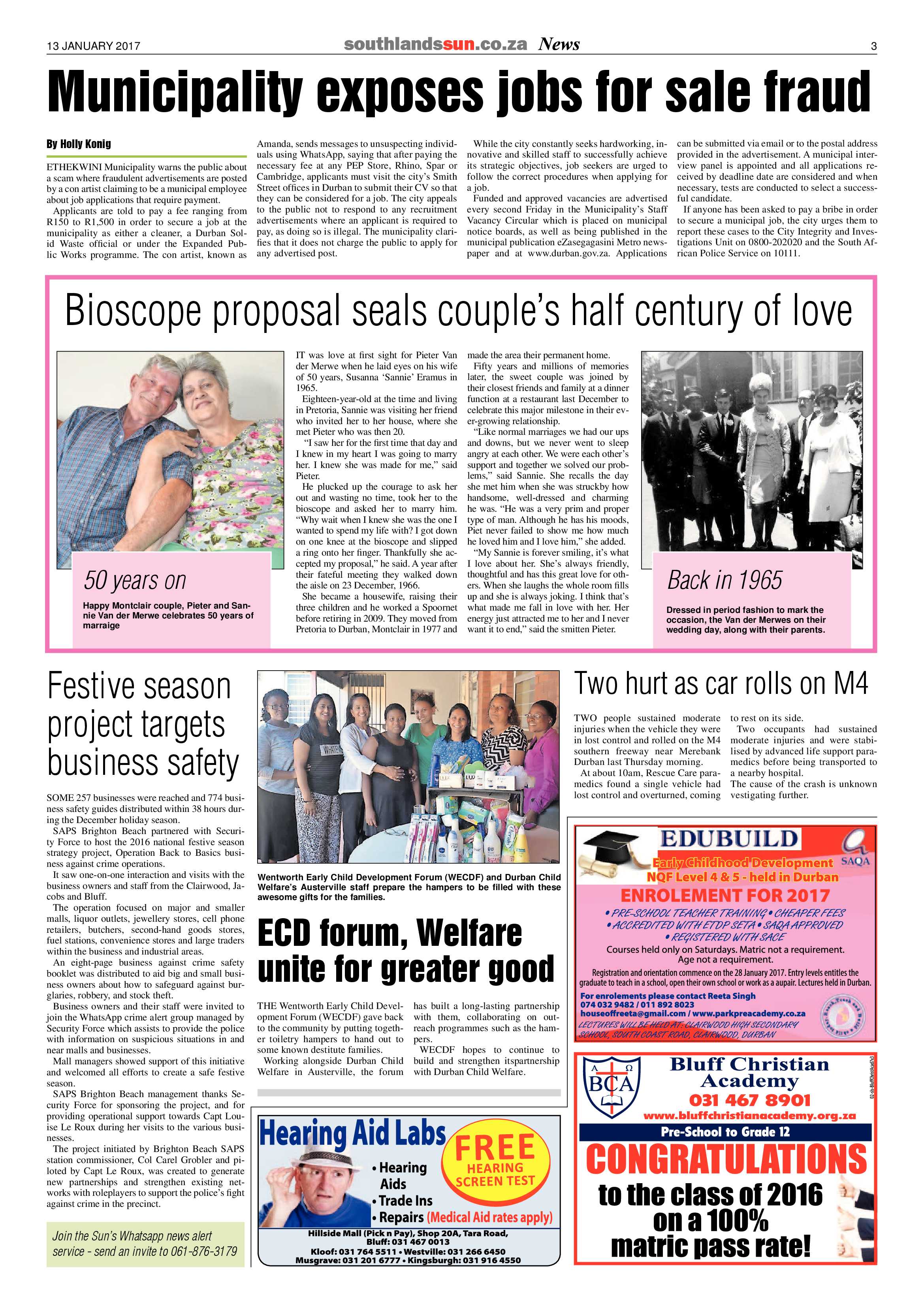 13 January 2017 page 3