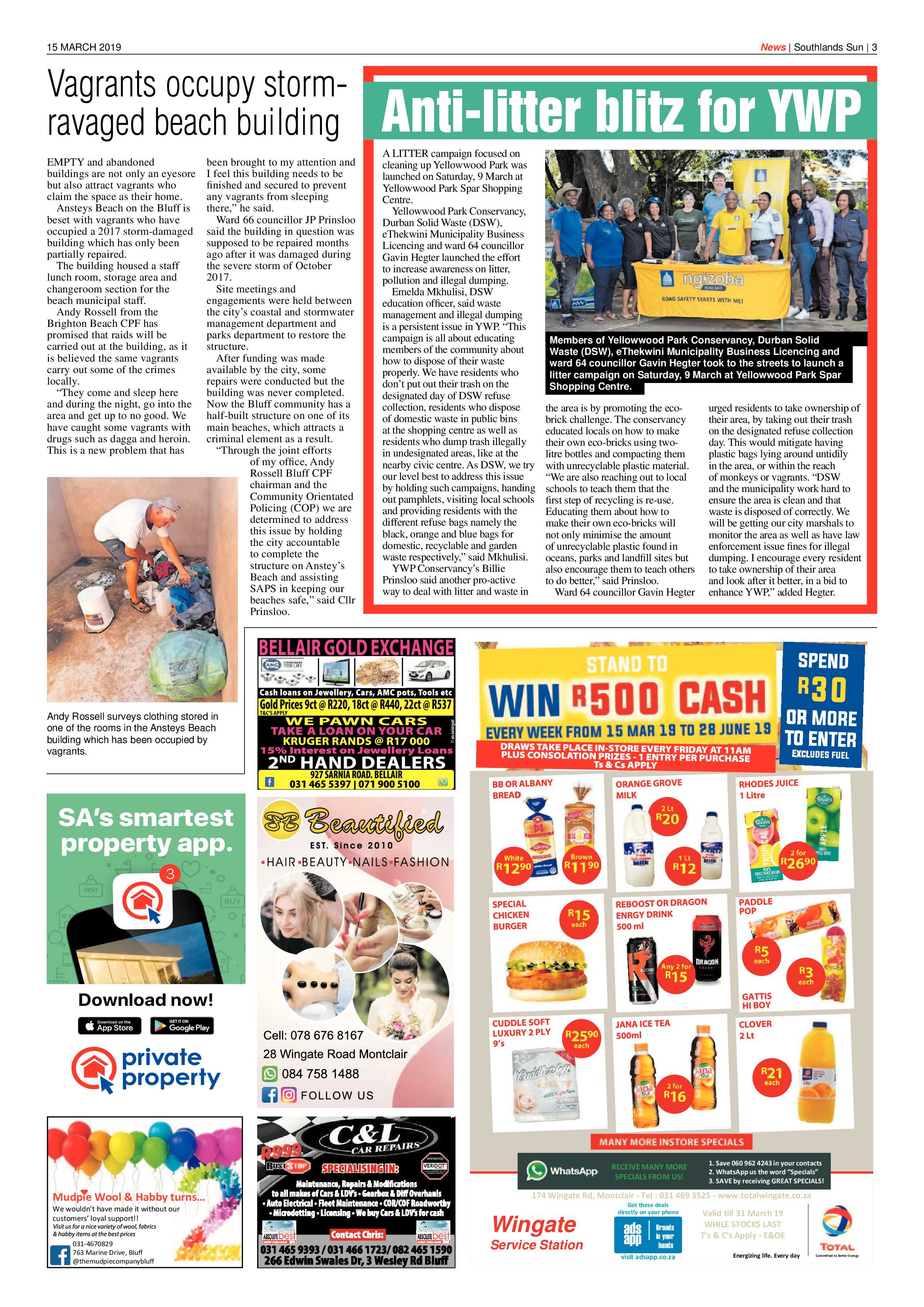 15 March 2019 page 3