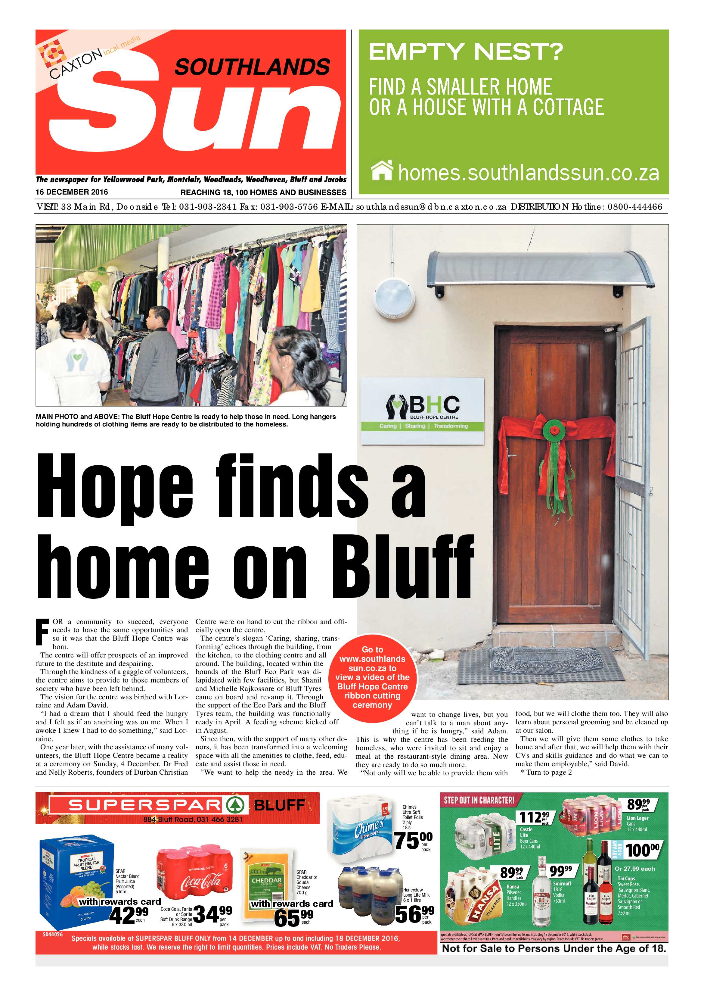 16 December 2016 page 1