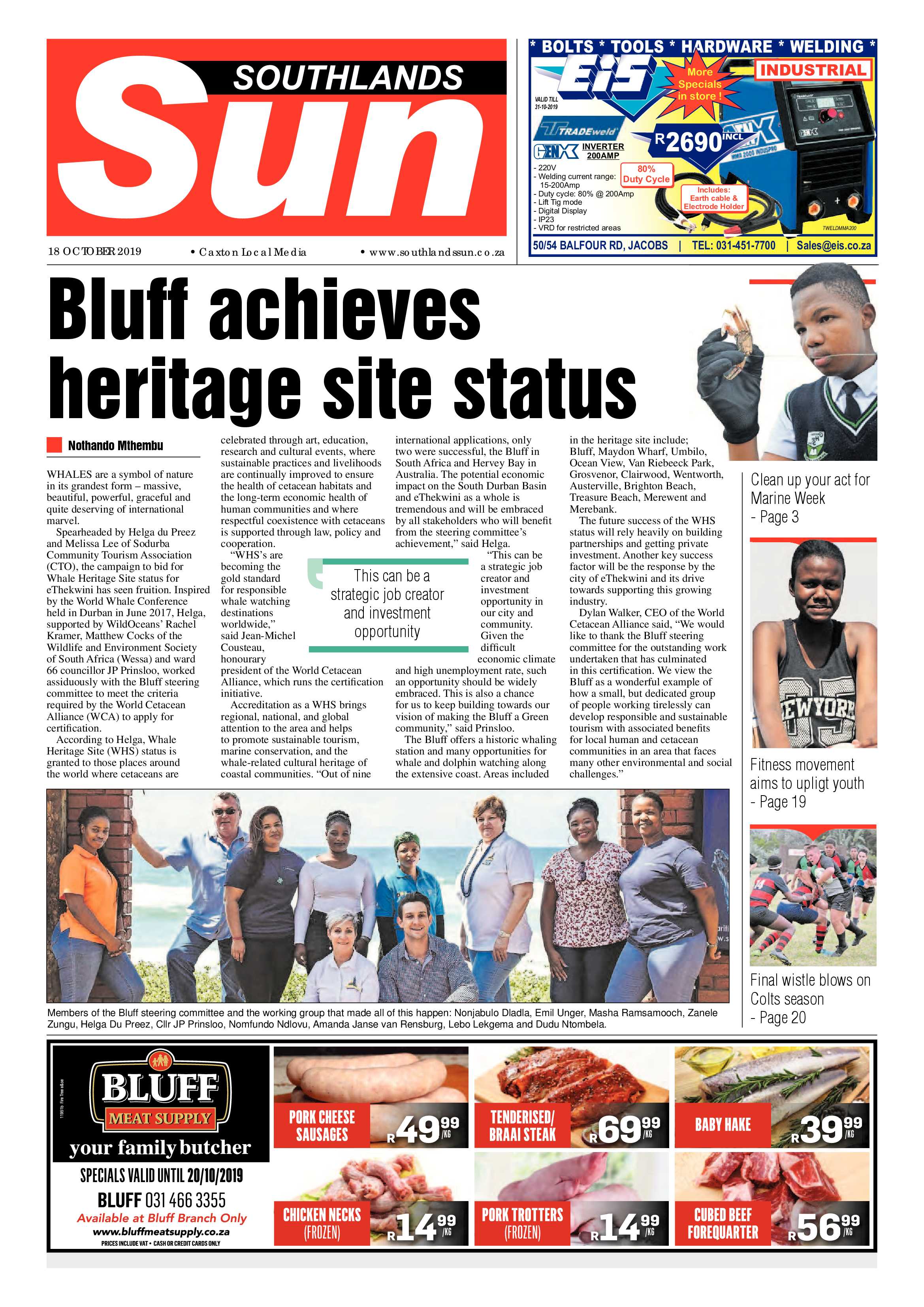 18 October 2019 page 1