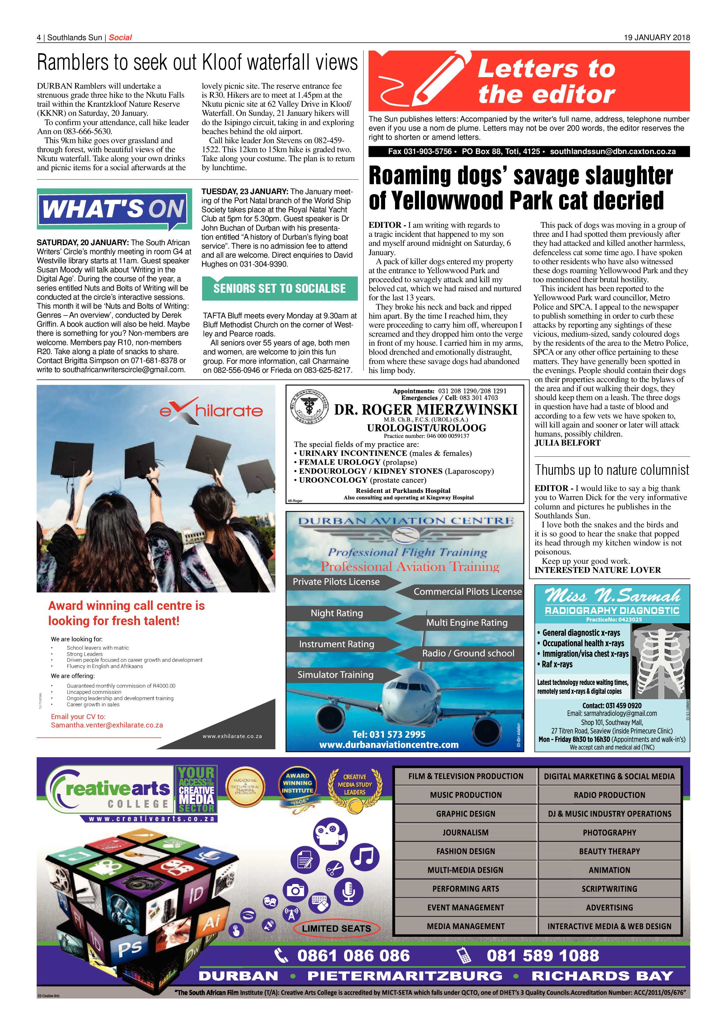 19 January 2018 page 4