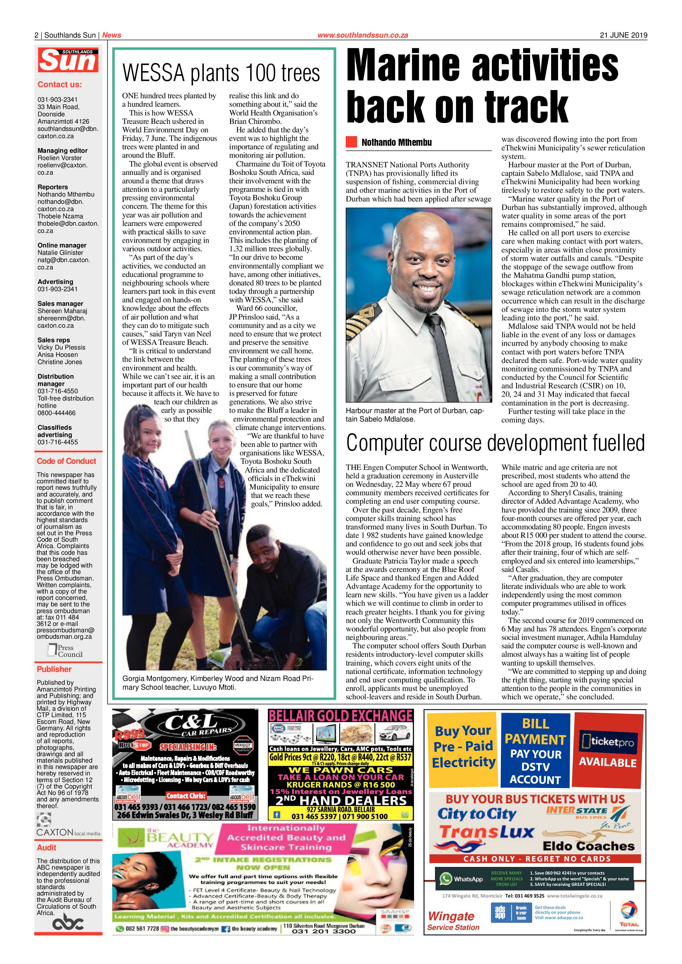 21 June 2019 page 2