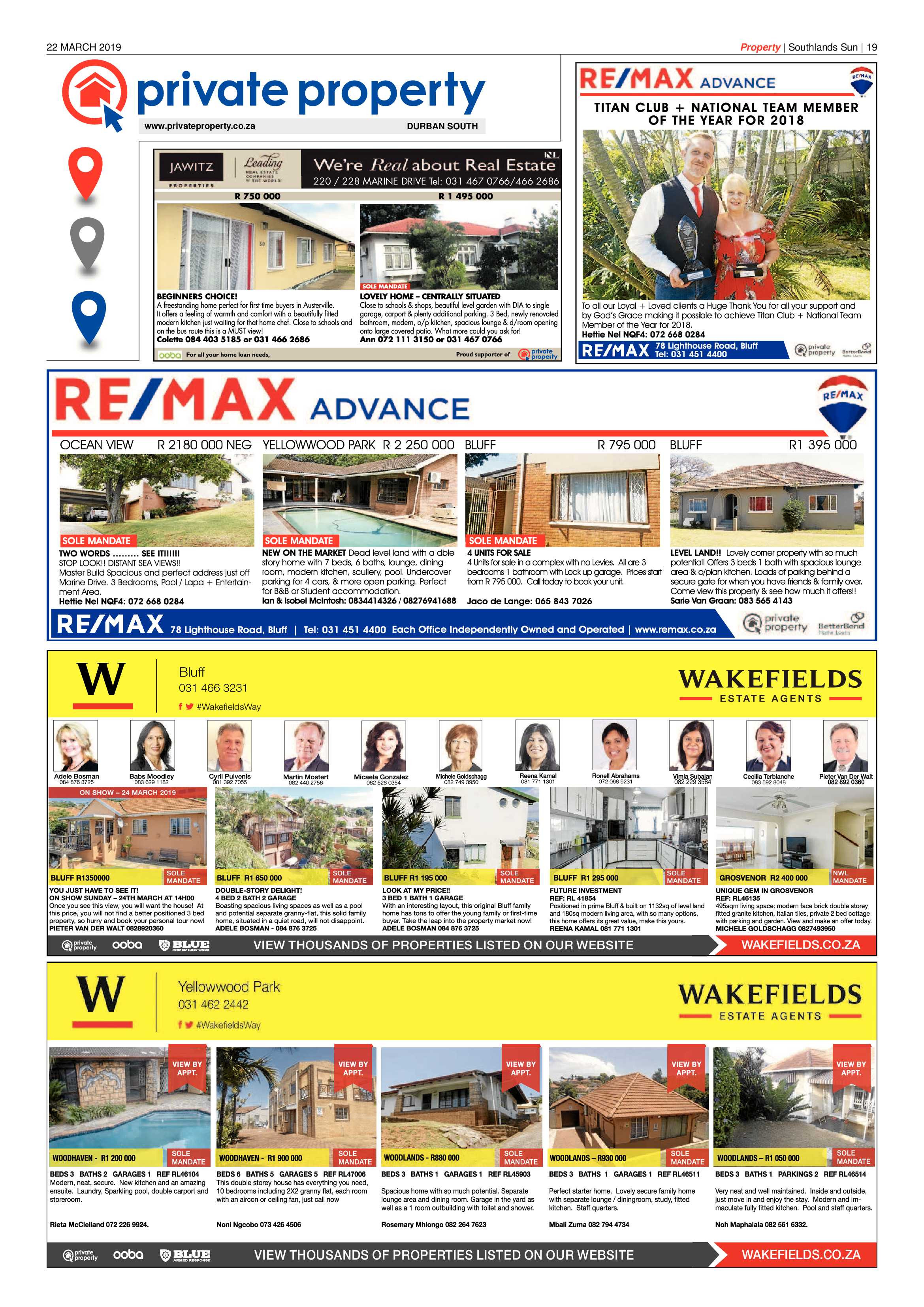 22 March 2019 page 19