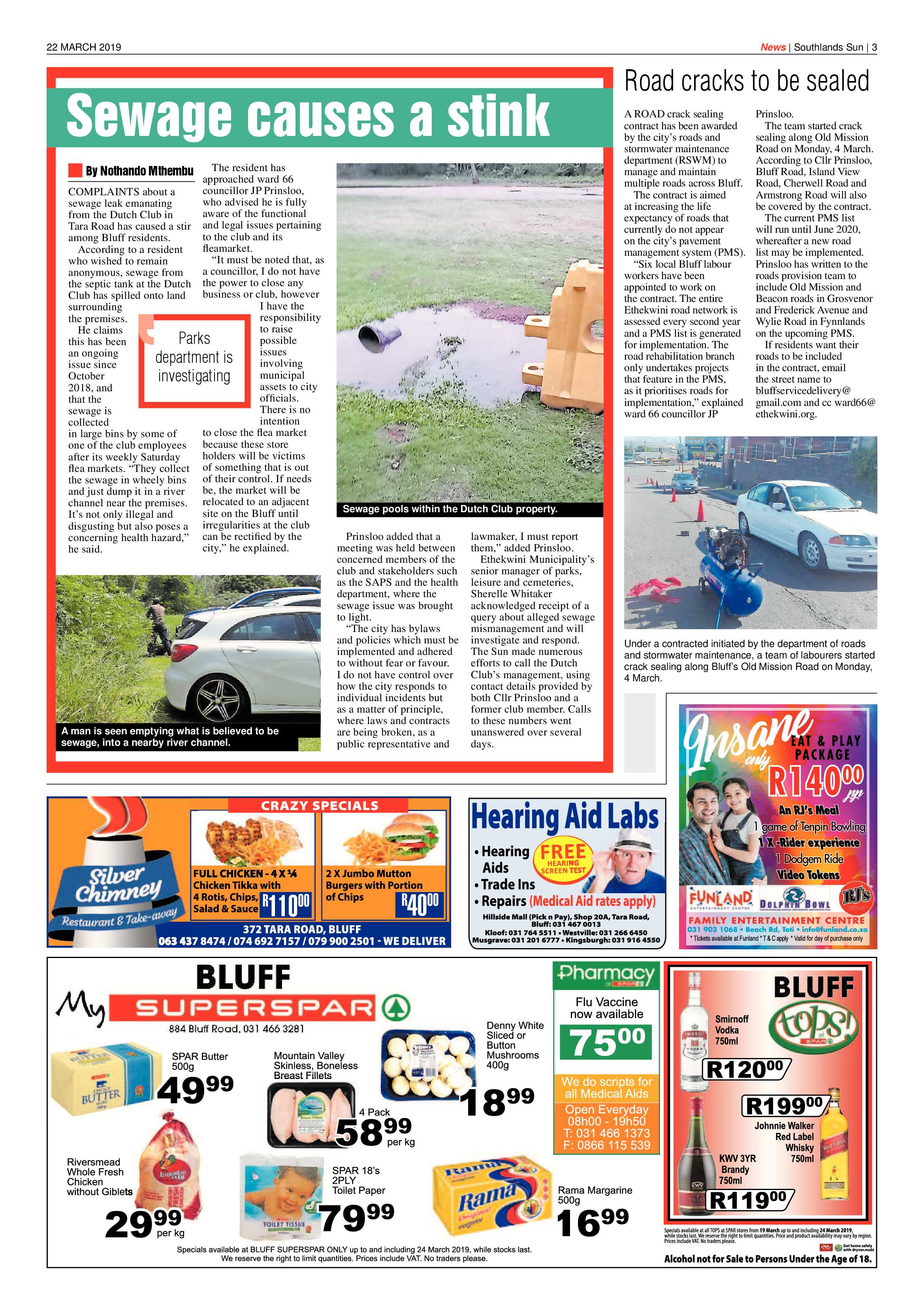 22 March 2019 page 3