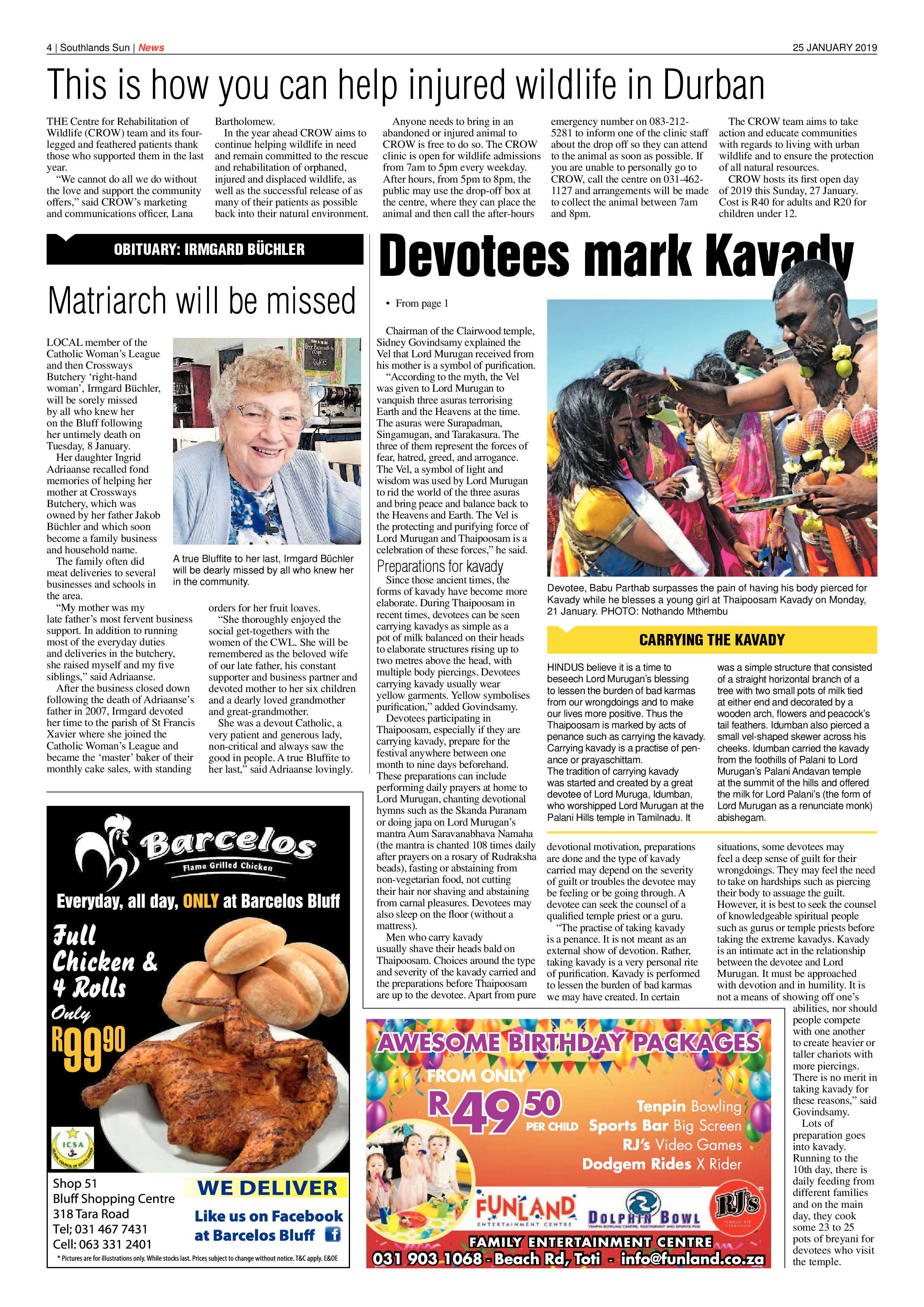 25 January 2019 page 4