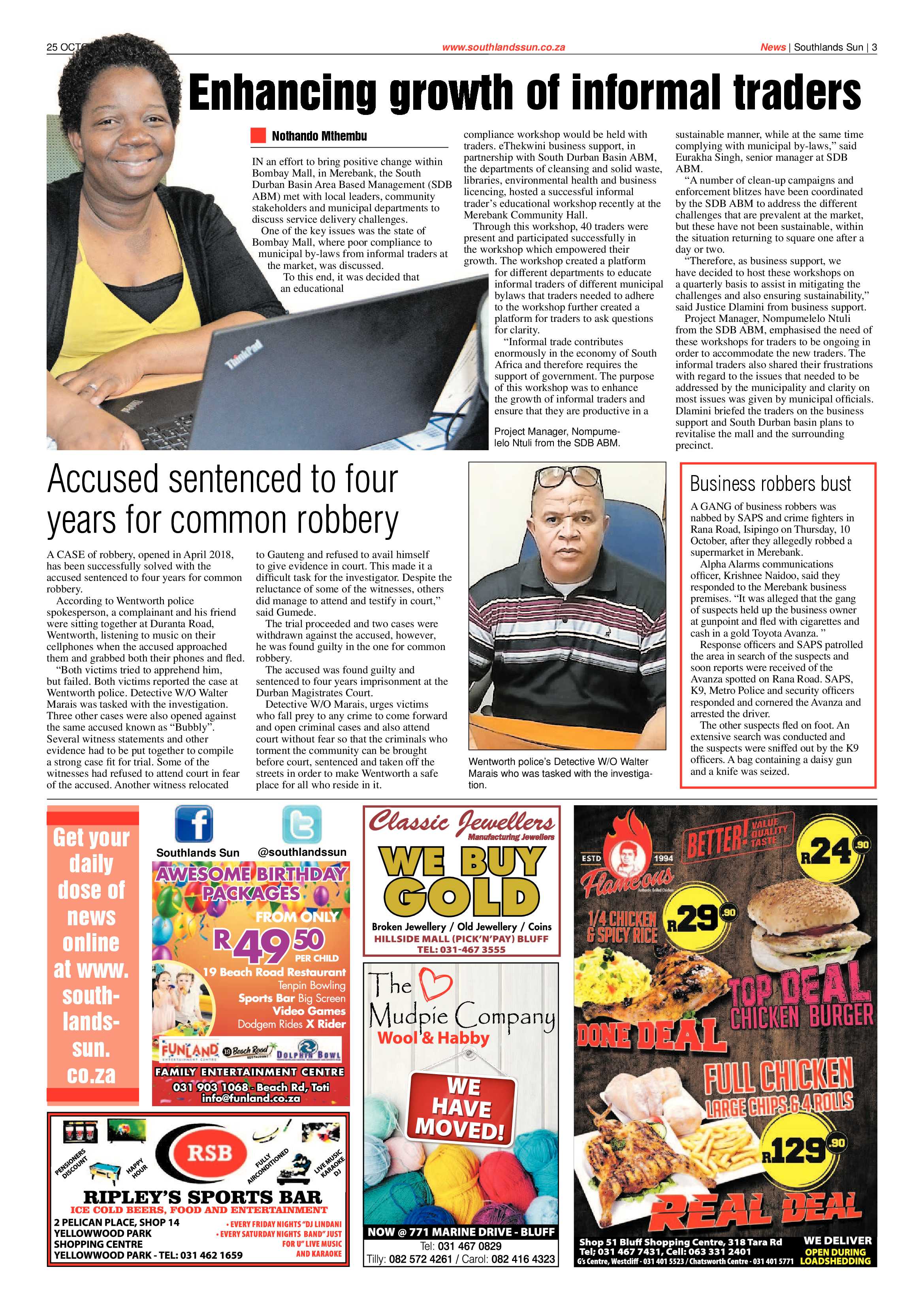 25 October 2019 page 3