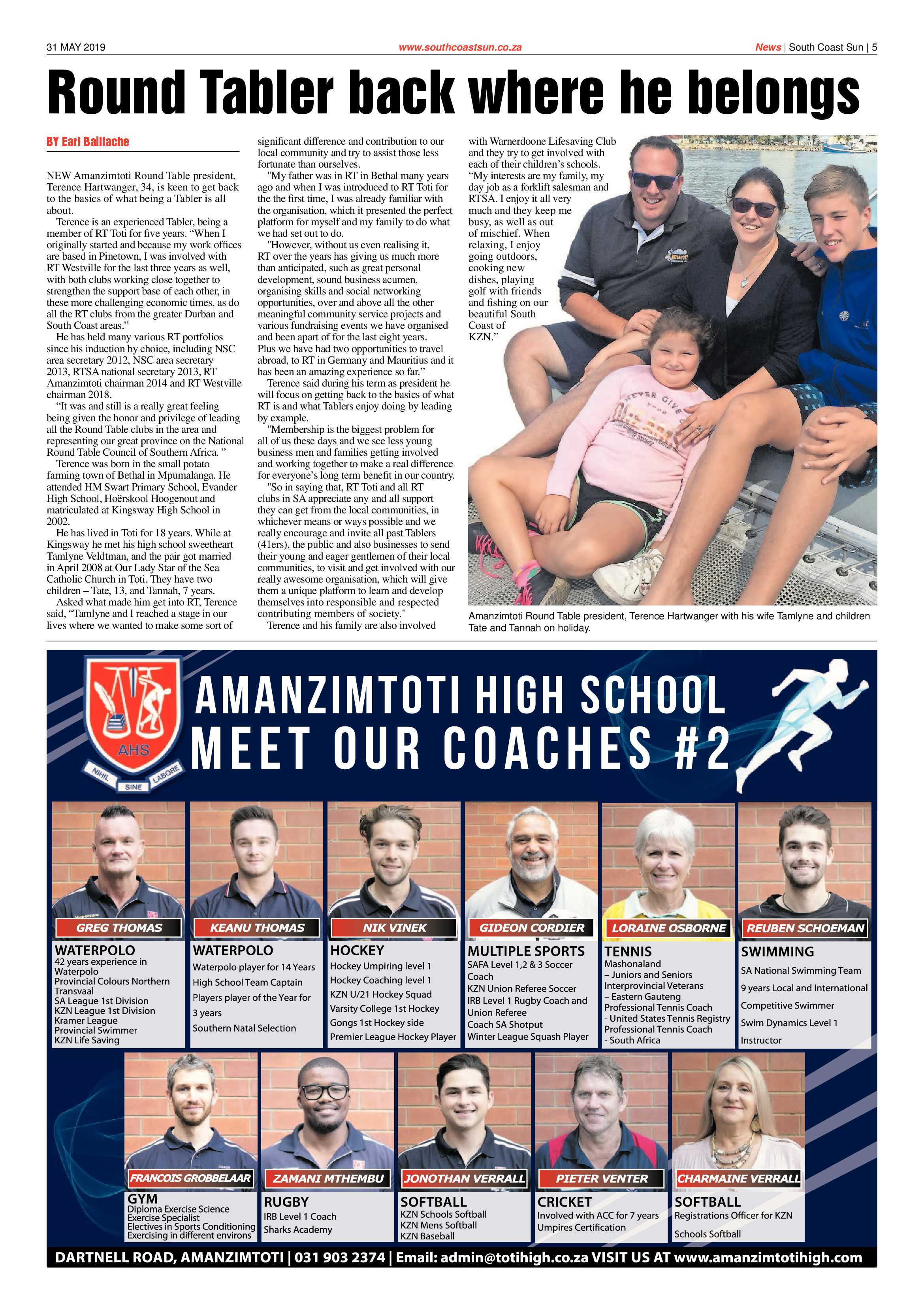 31 May 2019 page 5