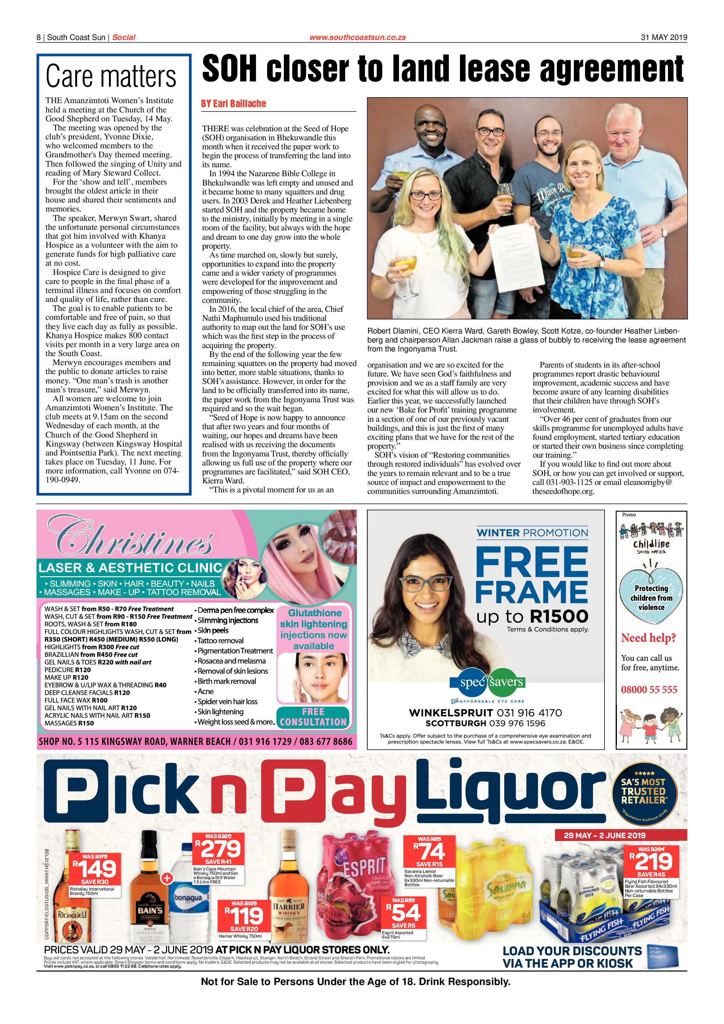 31 May 2019 page 8