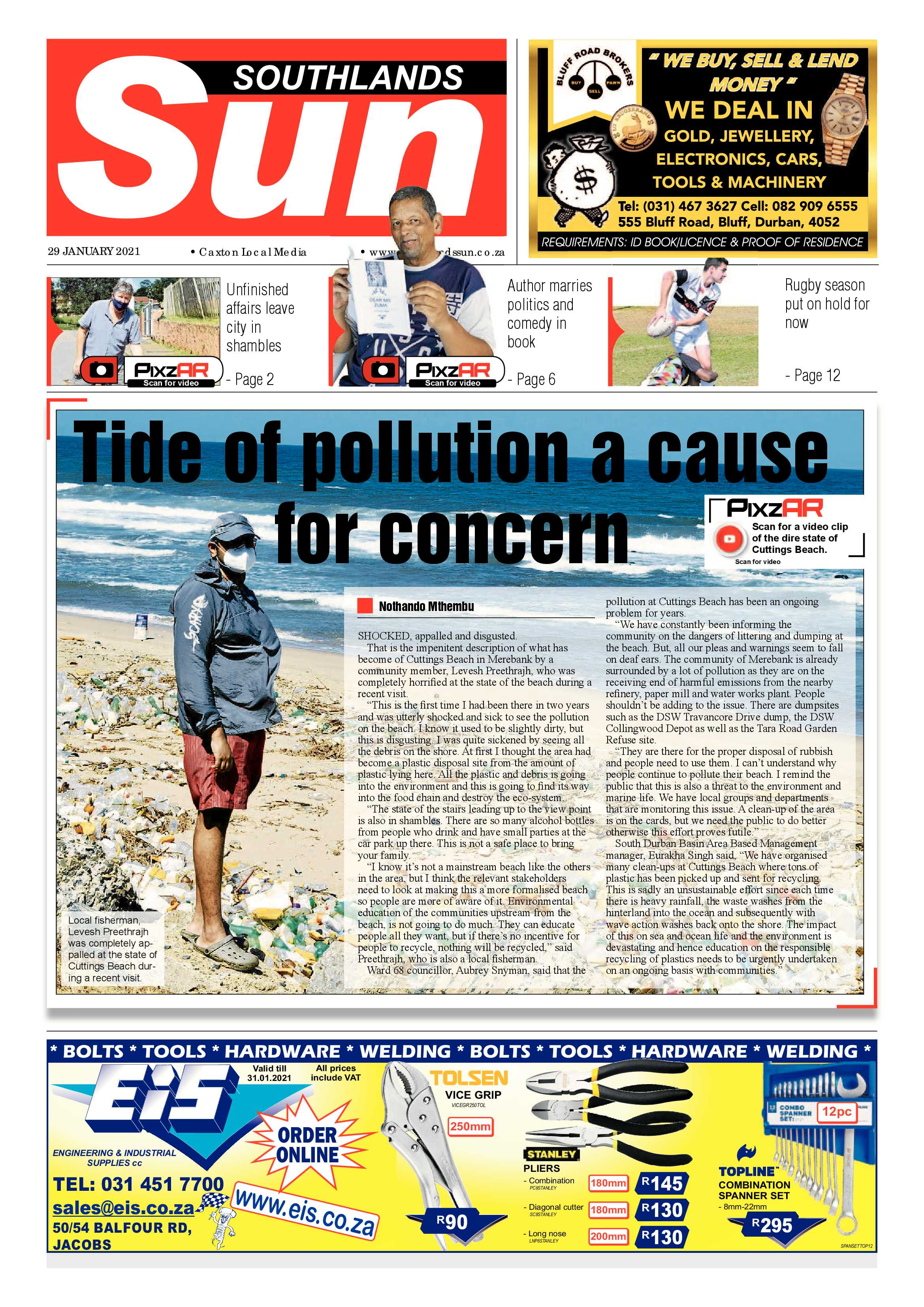 Southlands Sun 29 January 2020 page 1