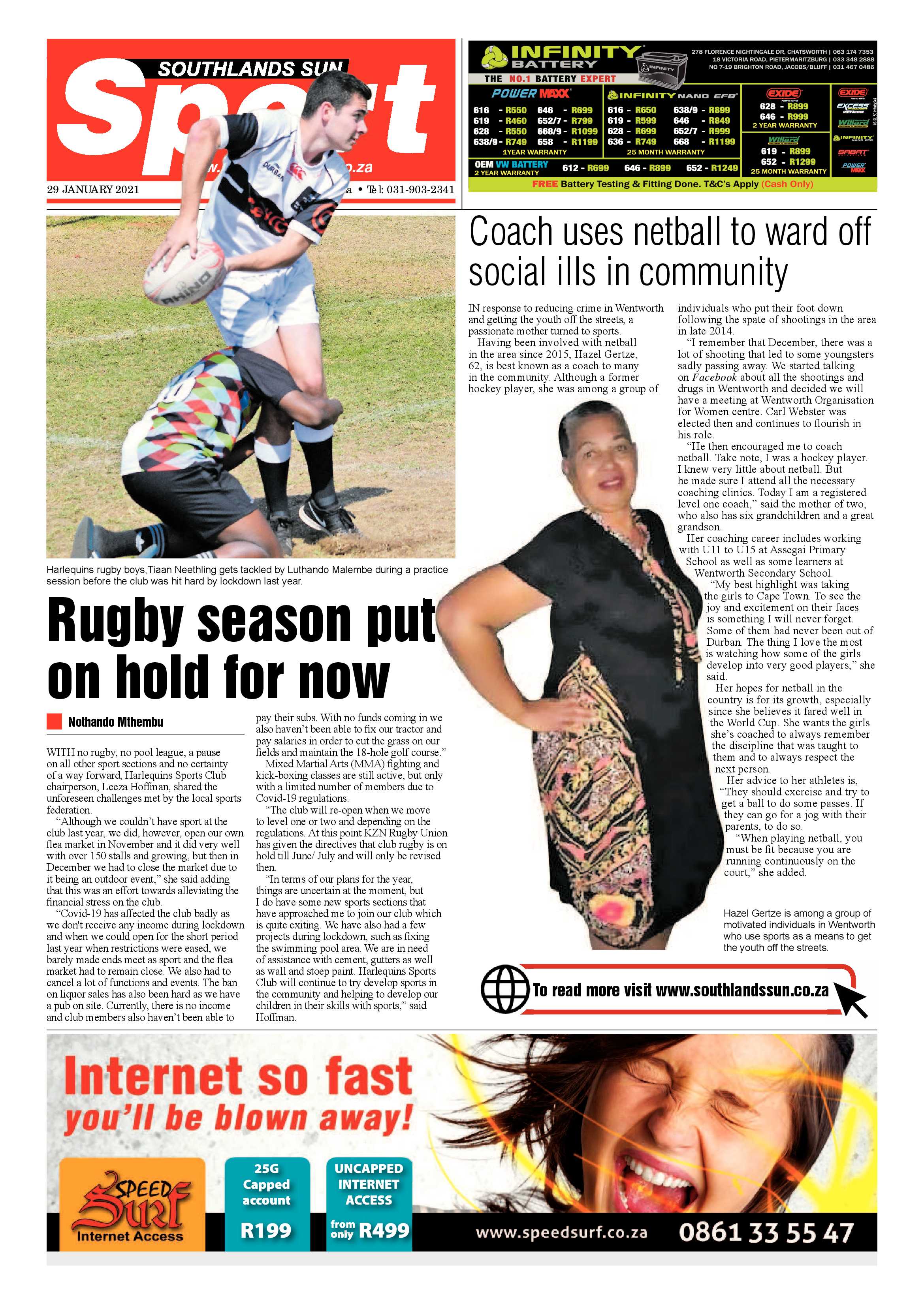 Southlands Sun 29 January 2020 page 12