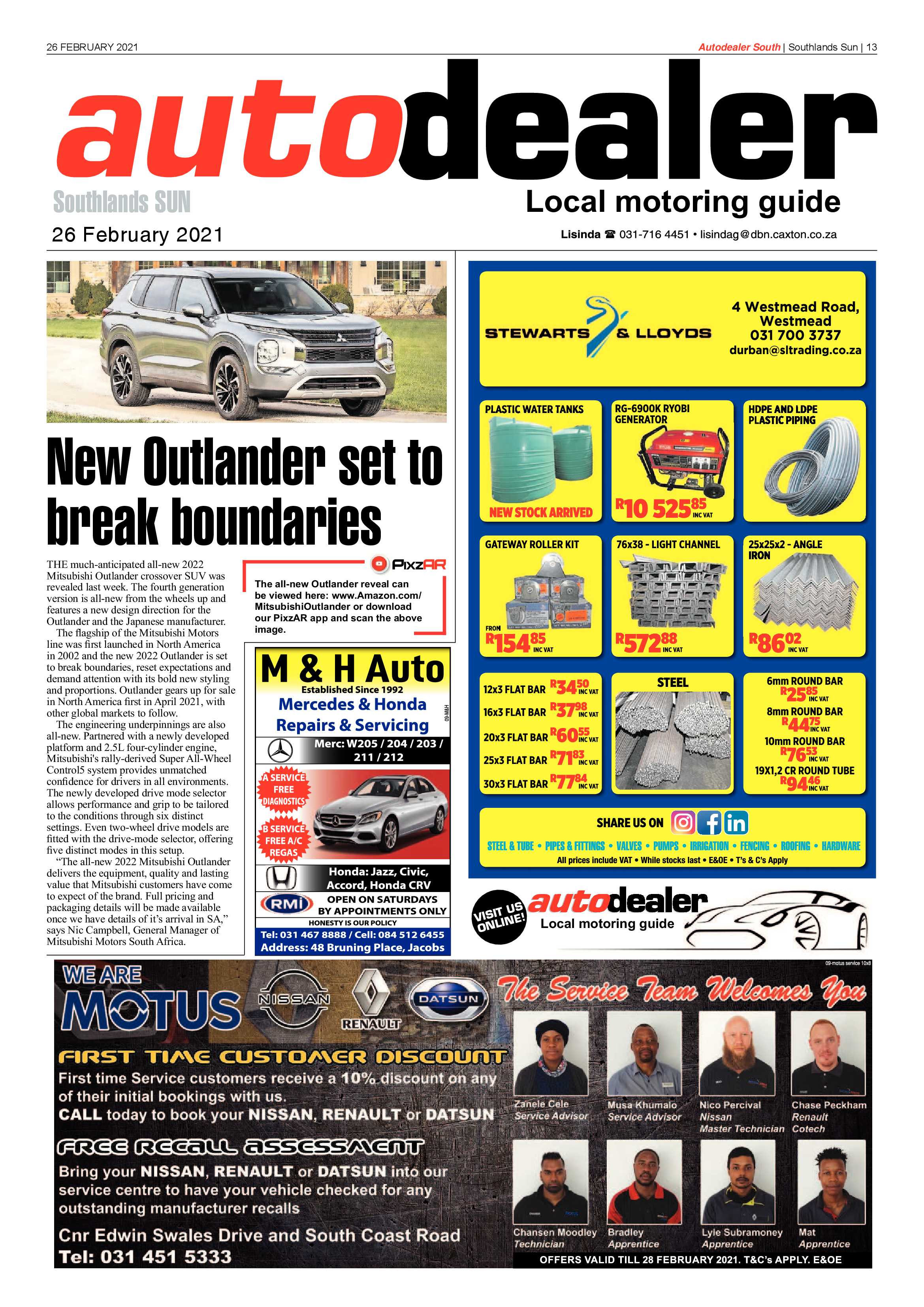 Southlands Sun 26 February 2021 page 13