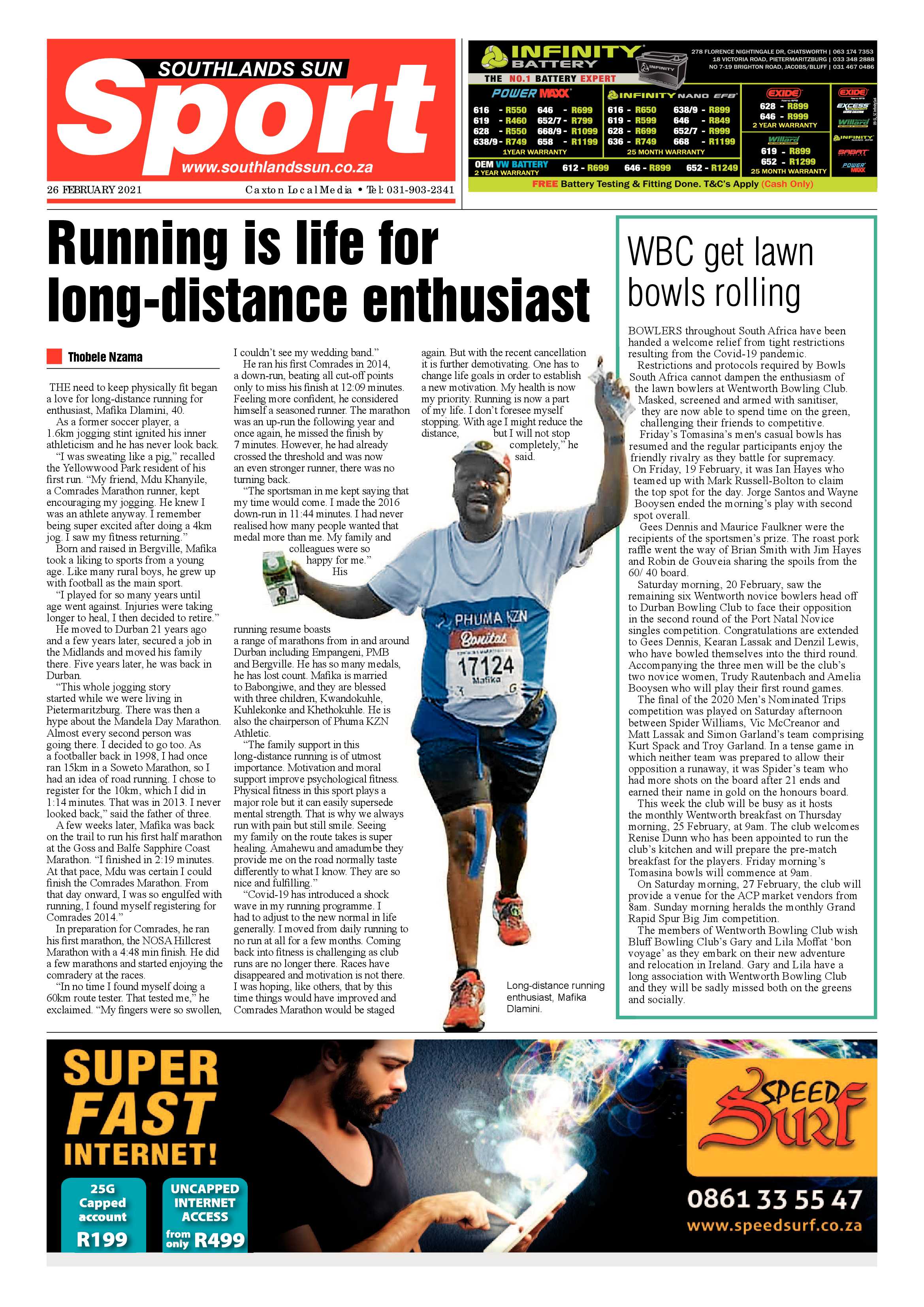 Southlands Sun 26 February 2021 page 16