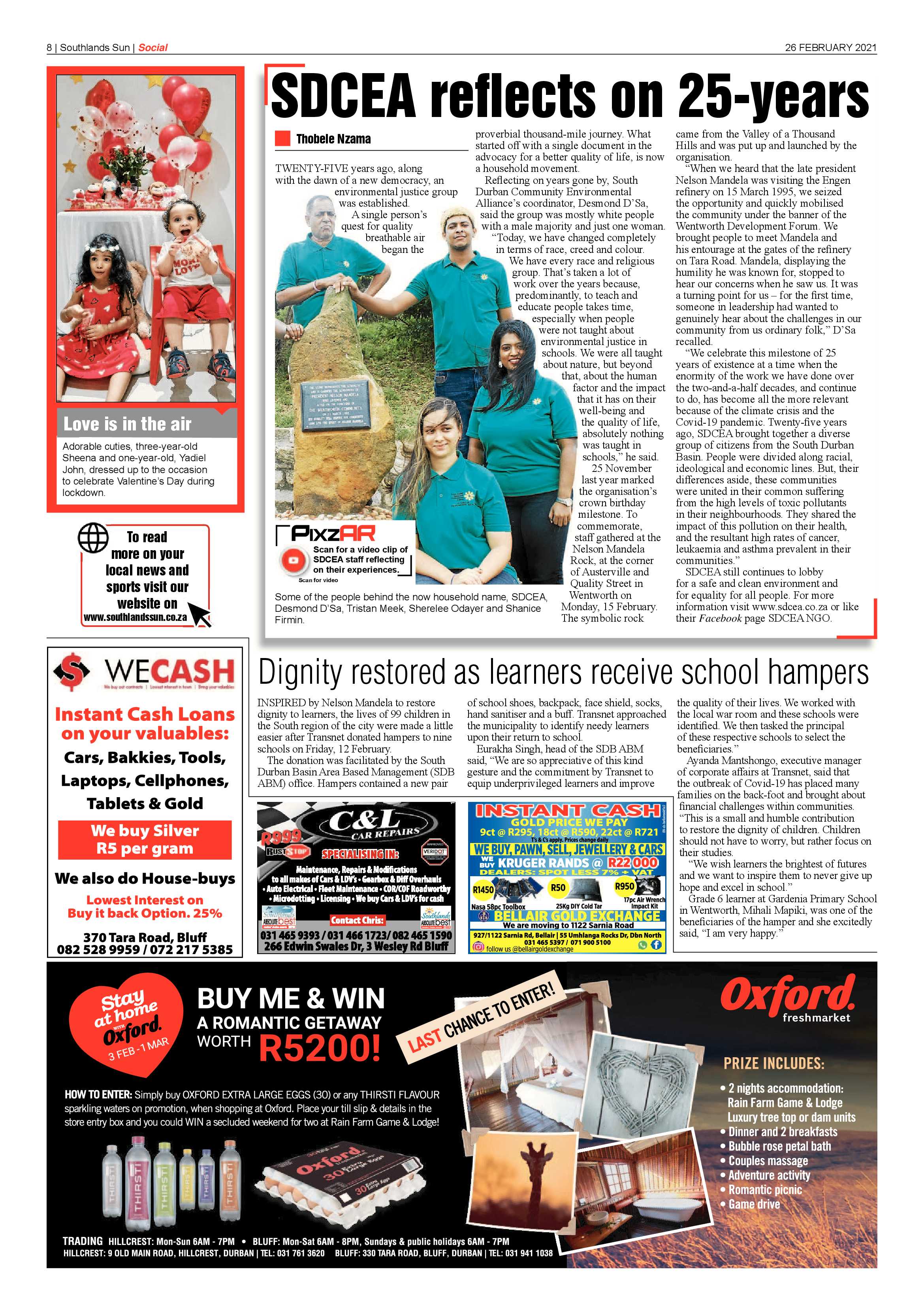 Southlands Sun 26 February 2021 page 8