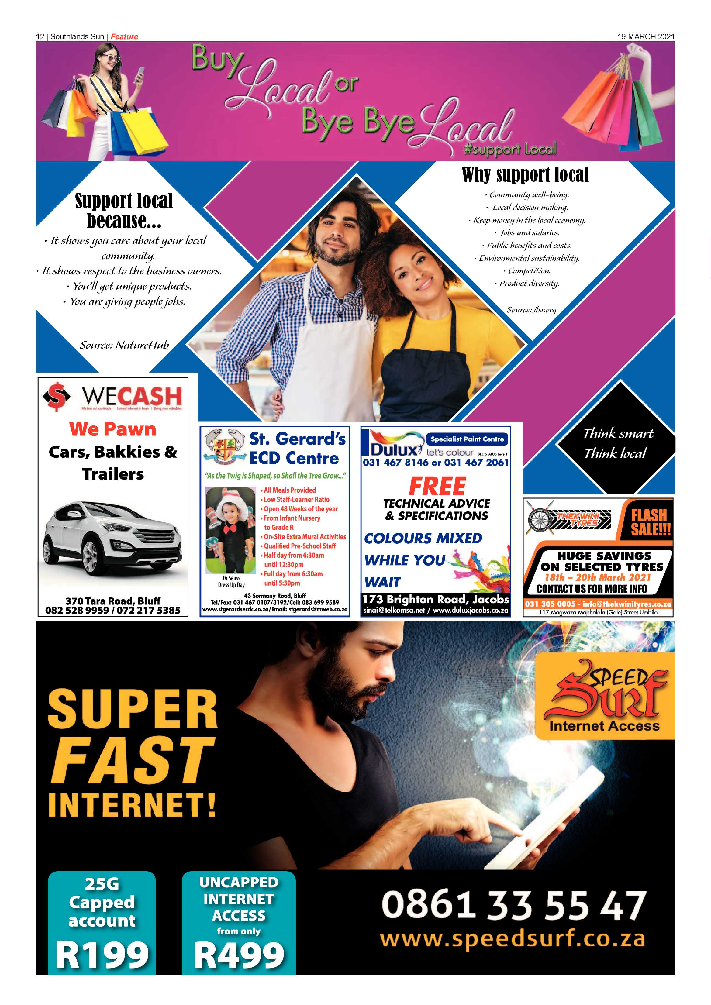 Southlands Sun 19 March 2021 page 12