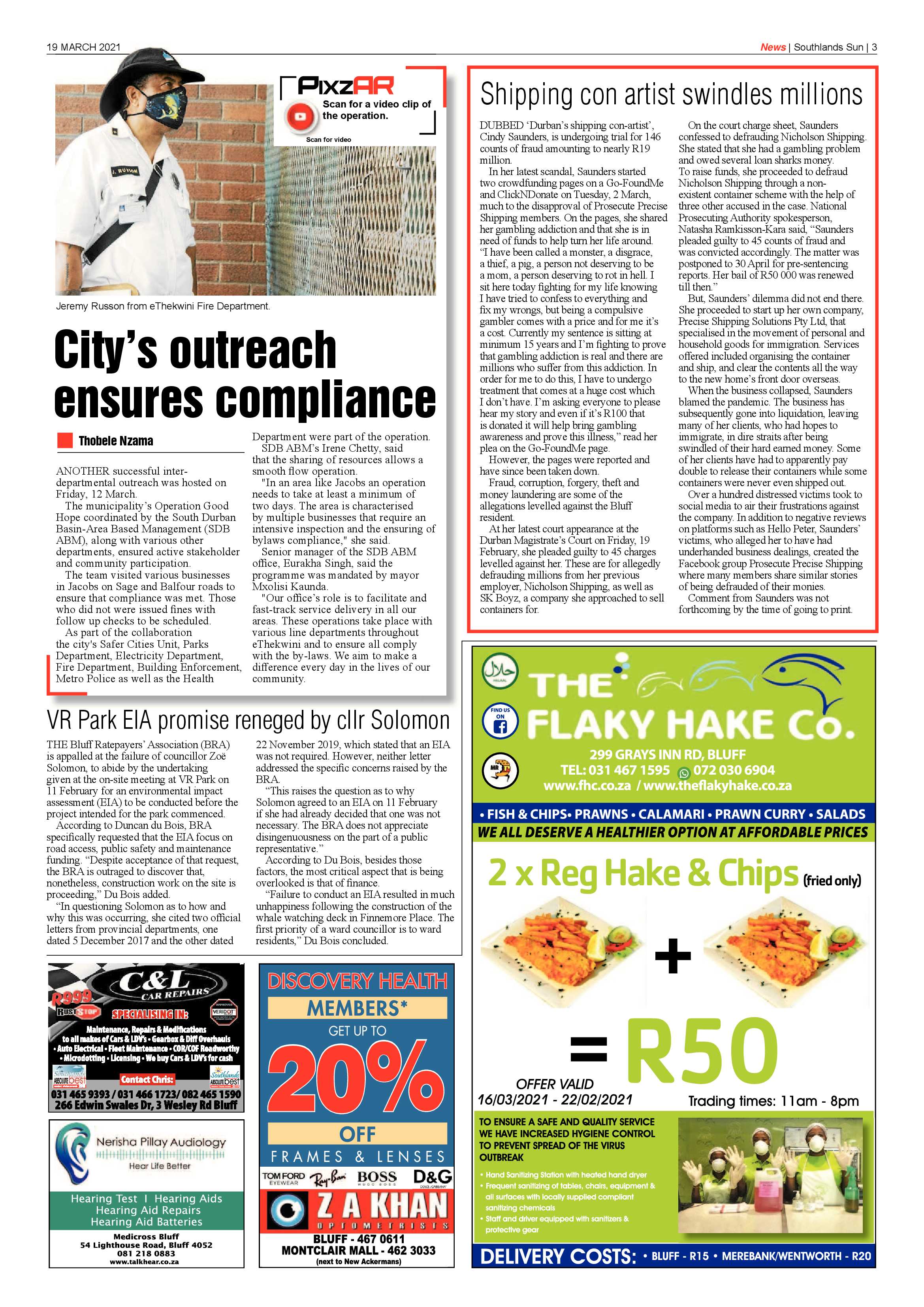 Southlands Sun 19 March 2021 page 3