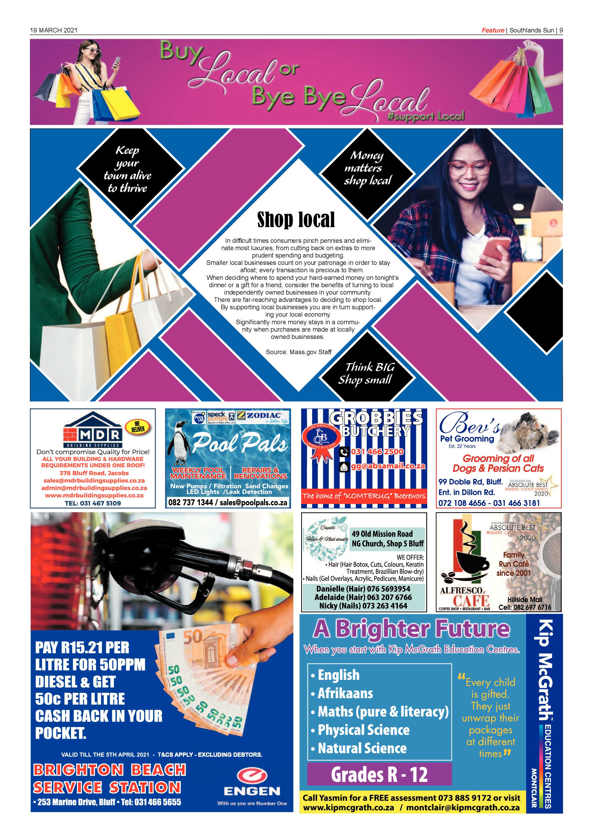 Southlands Sun 19 March 2021 page 9