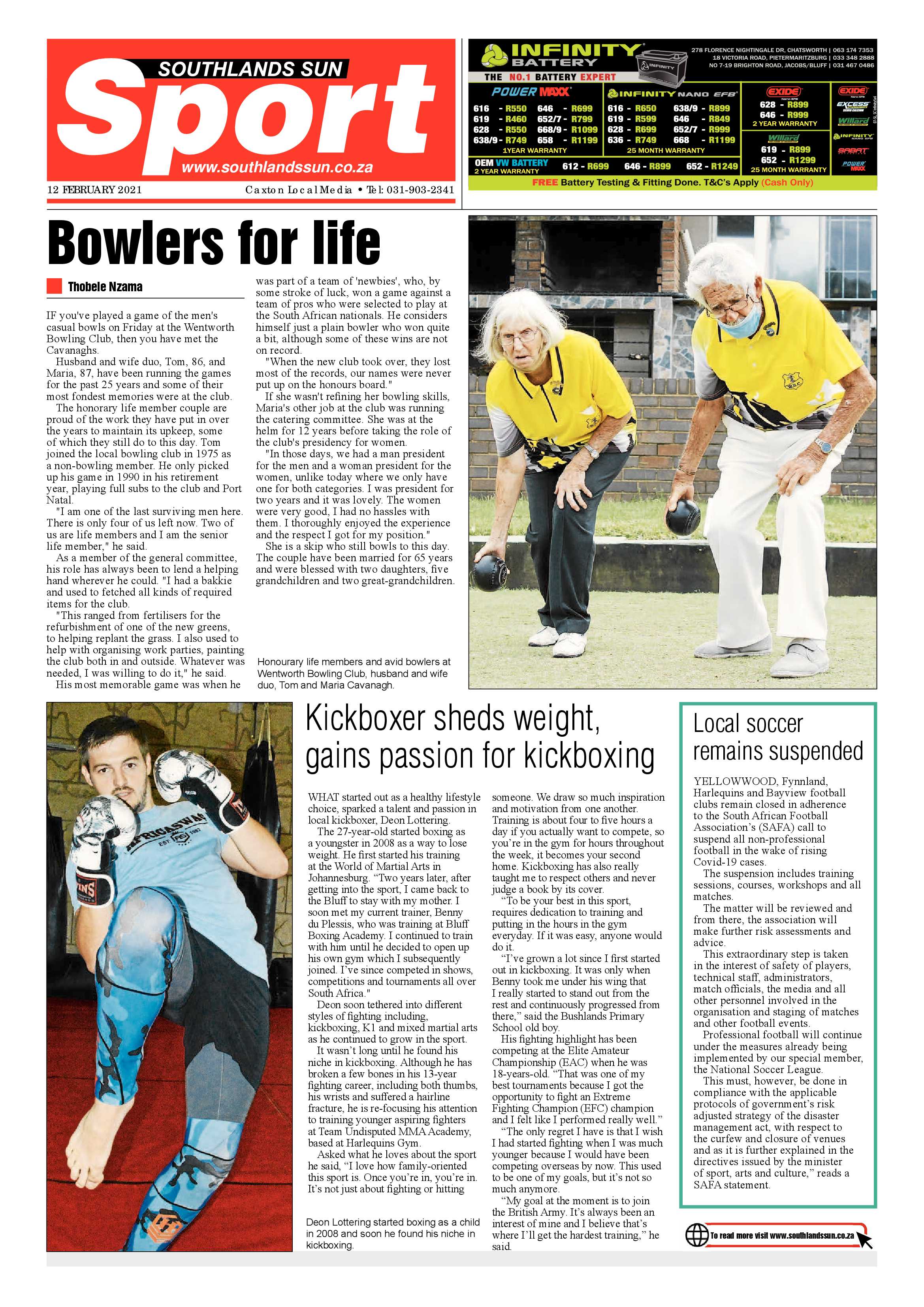 Southlands Sun 12 February 2021 page 12