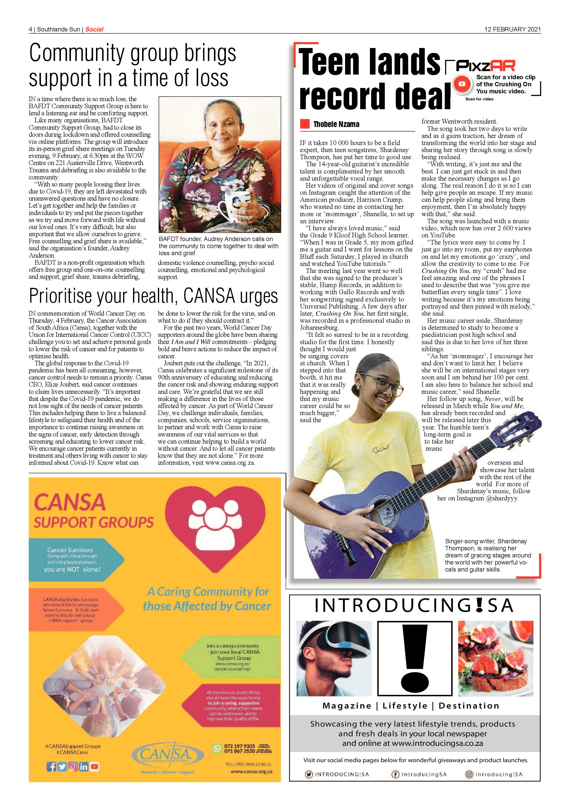 Southlands Sun 12 February 2021 page 4