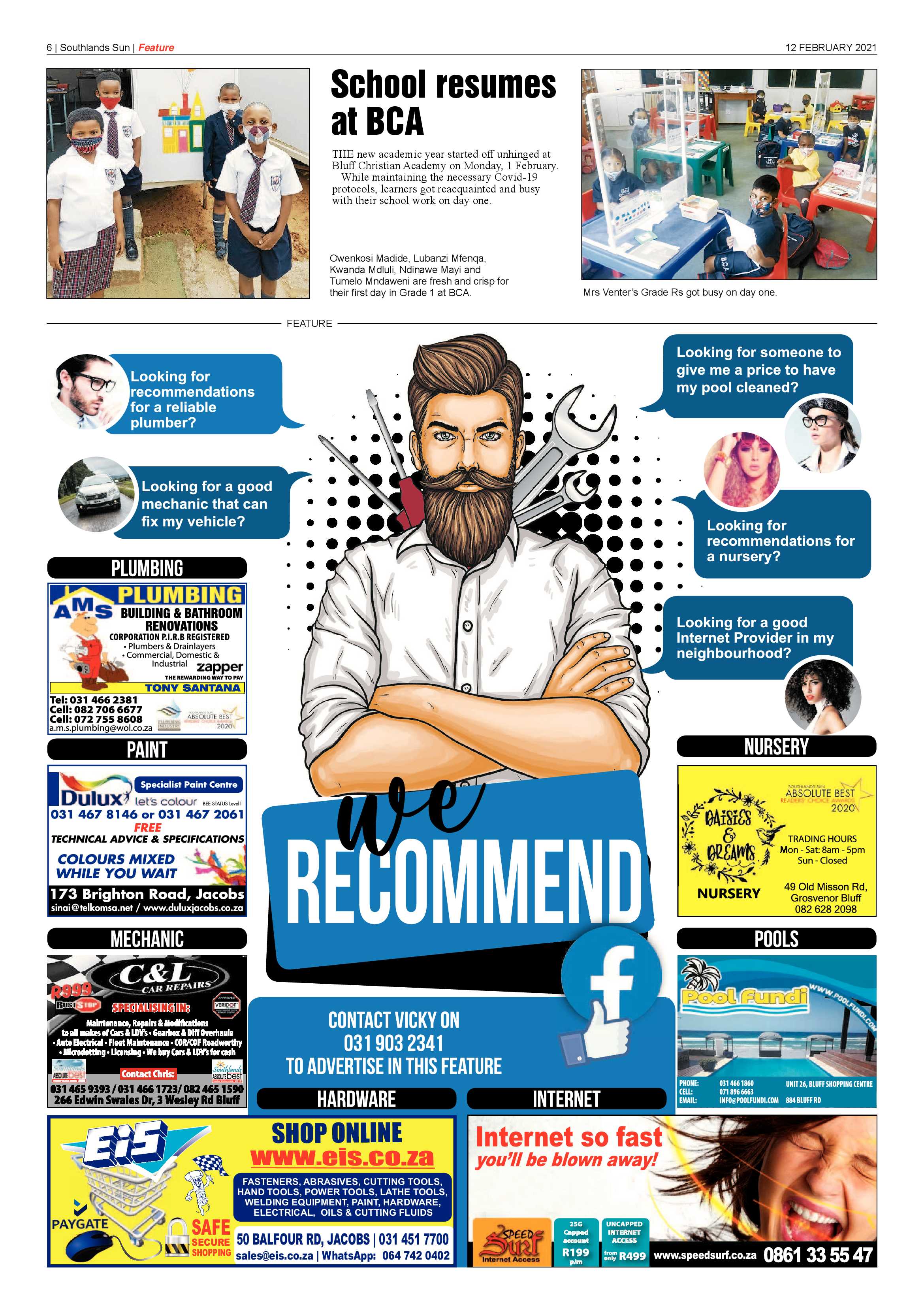 Southlands Sun 12 February 2021 page 6