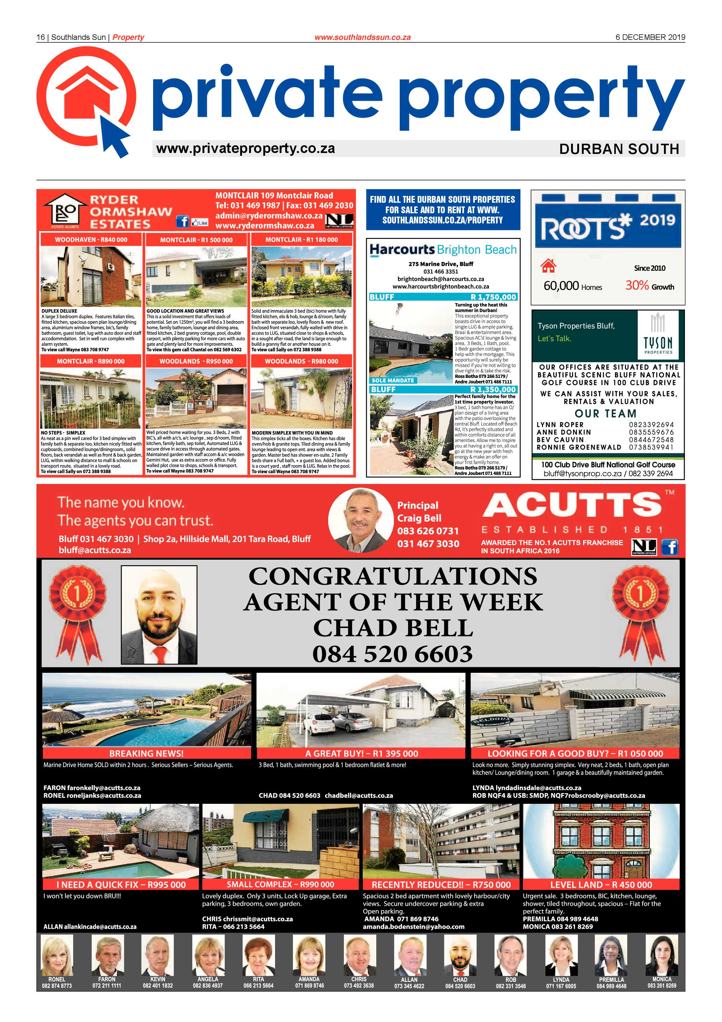 Southlands SUN 6 December 2019 page 16