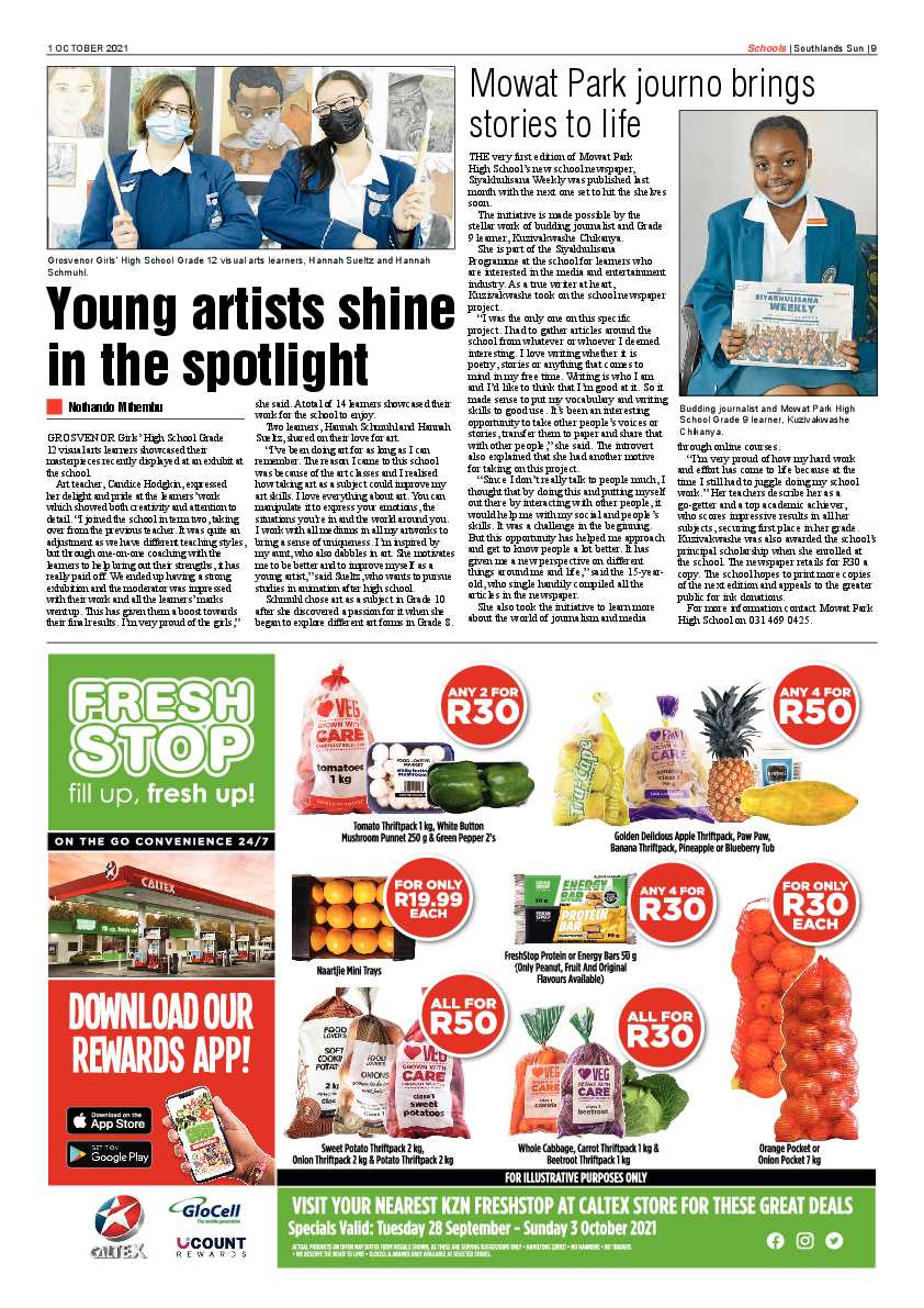 Southlands Sun 01 October 2021 page 9