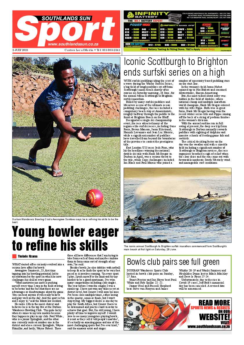 Southlands Sun 02 July 2021 page 12