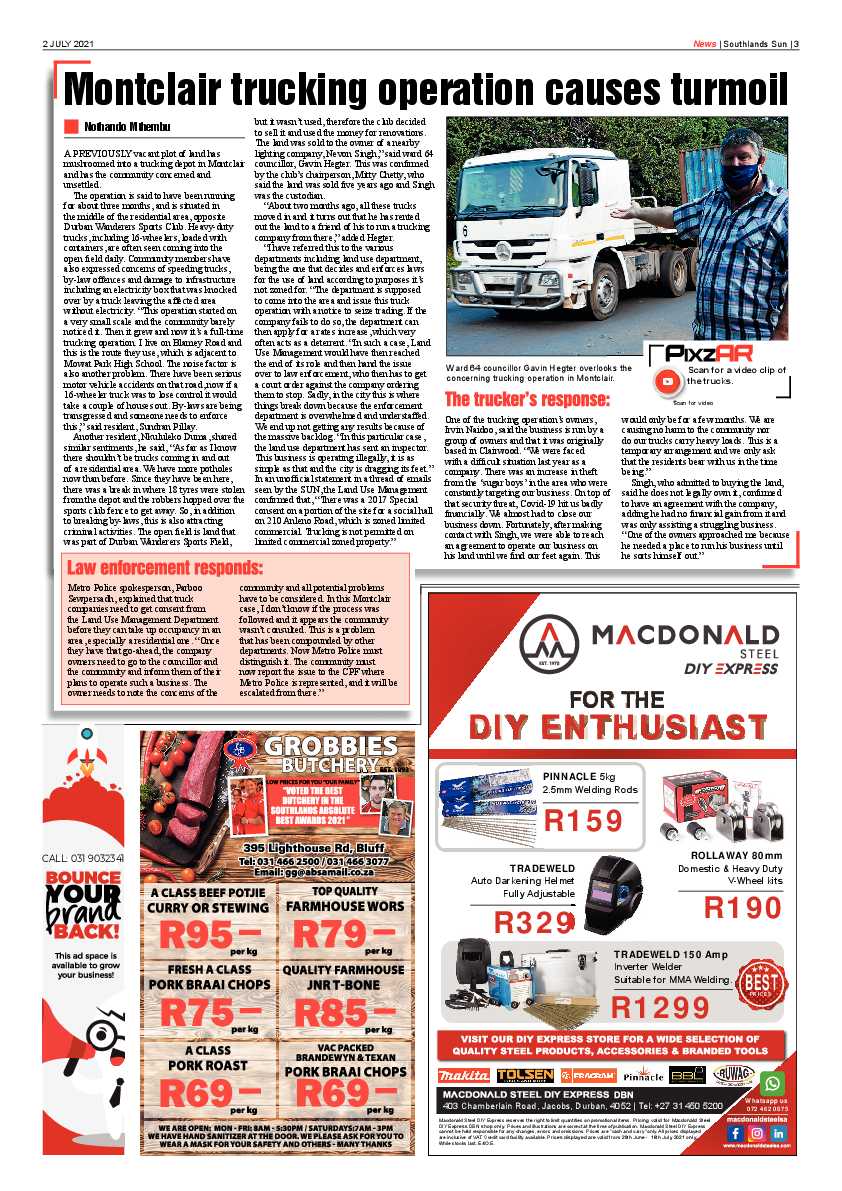 Southlands Sun 02 July 2021 page 3