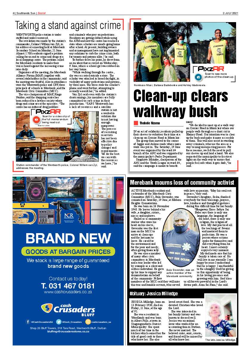 Southlands Sun 02 July 2021 page 4
