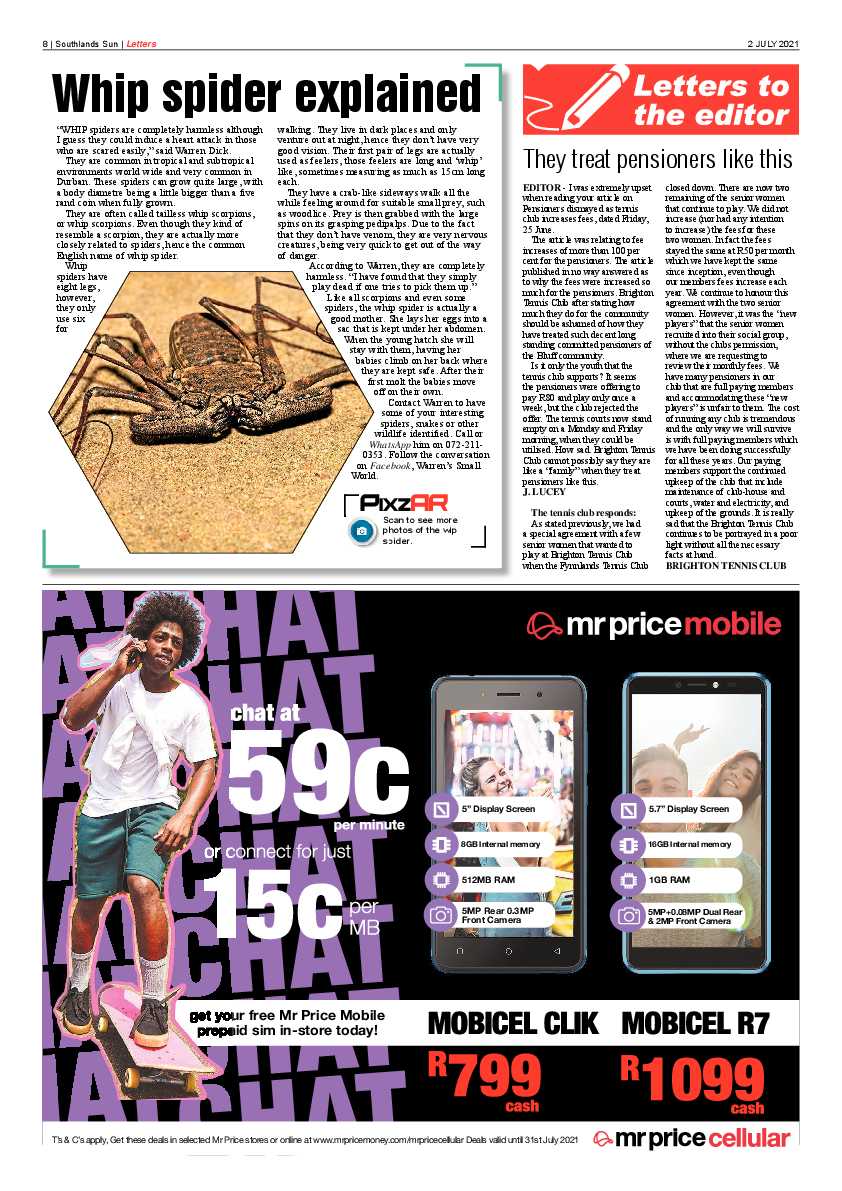 Southlands Sun 02 July 2021 page 8