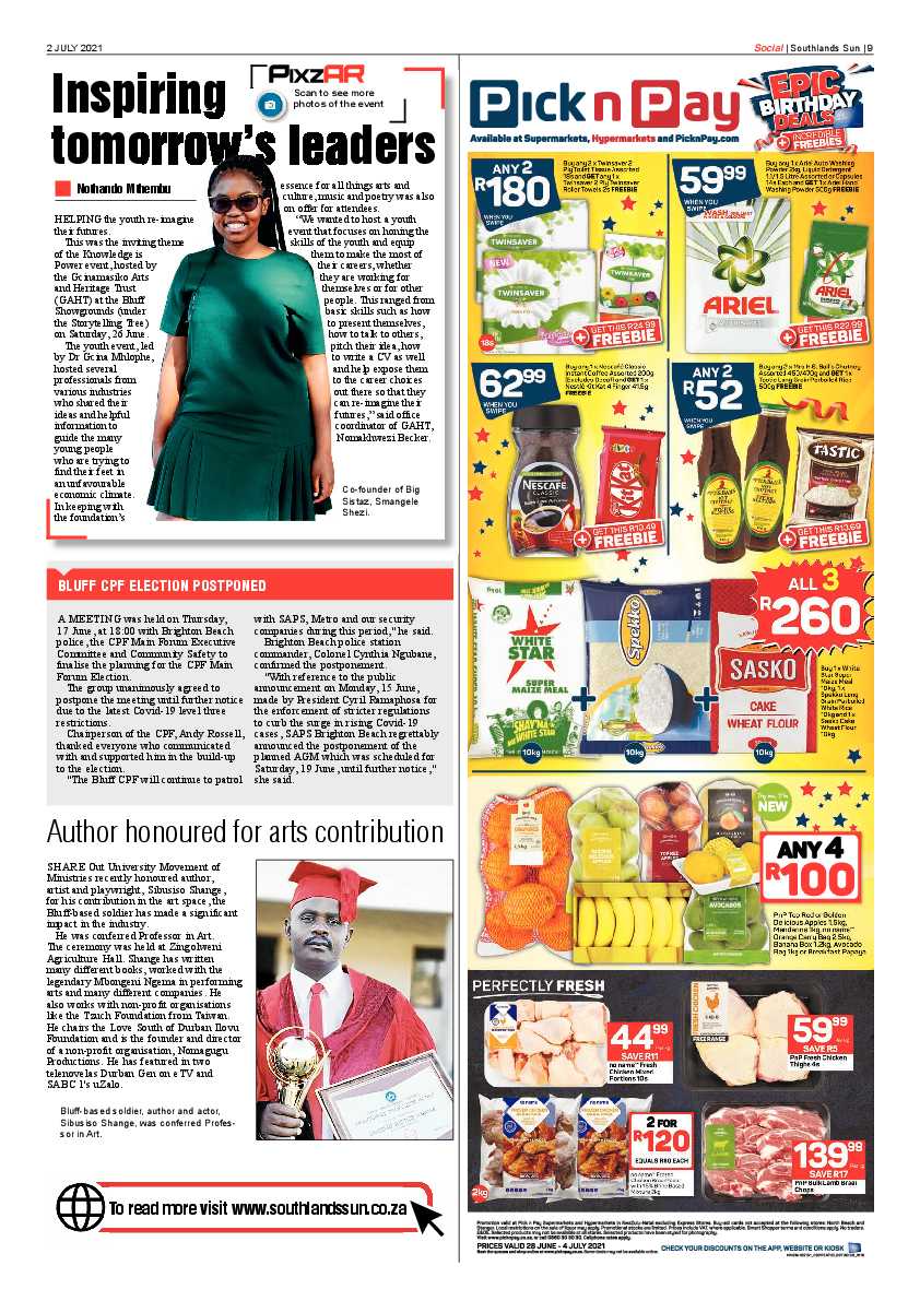 Southlands Sun 02 July 2021 page 9