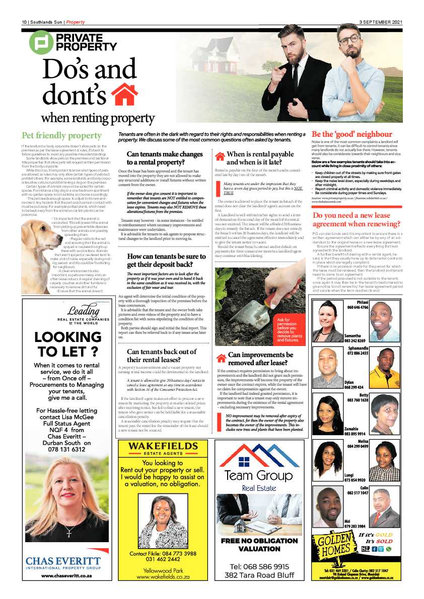 Southlands Sun 03 September 2021 page 10