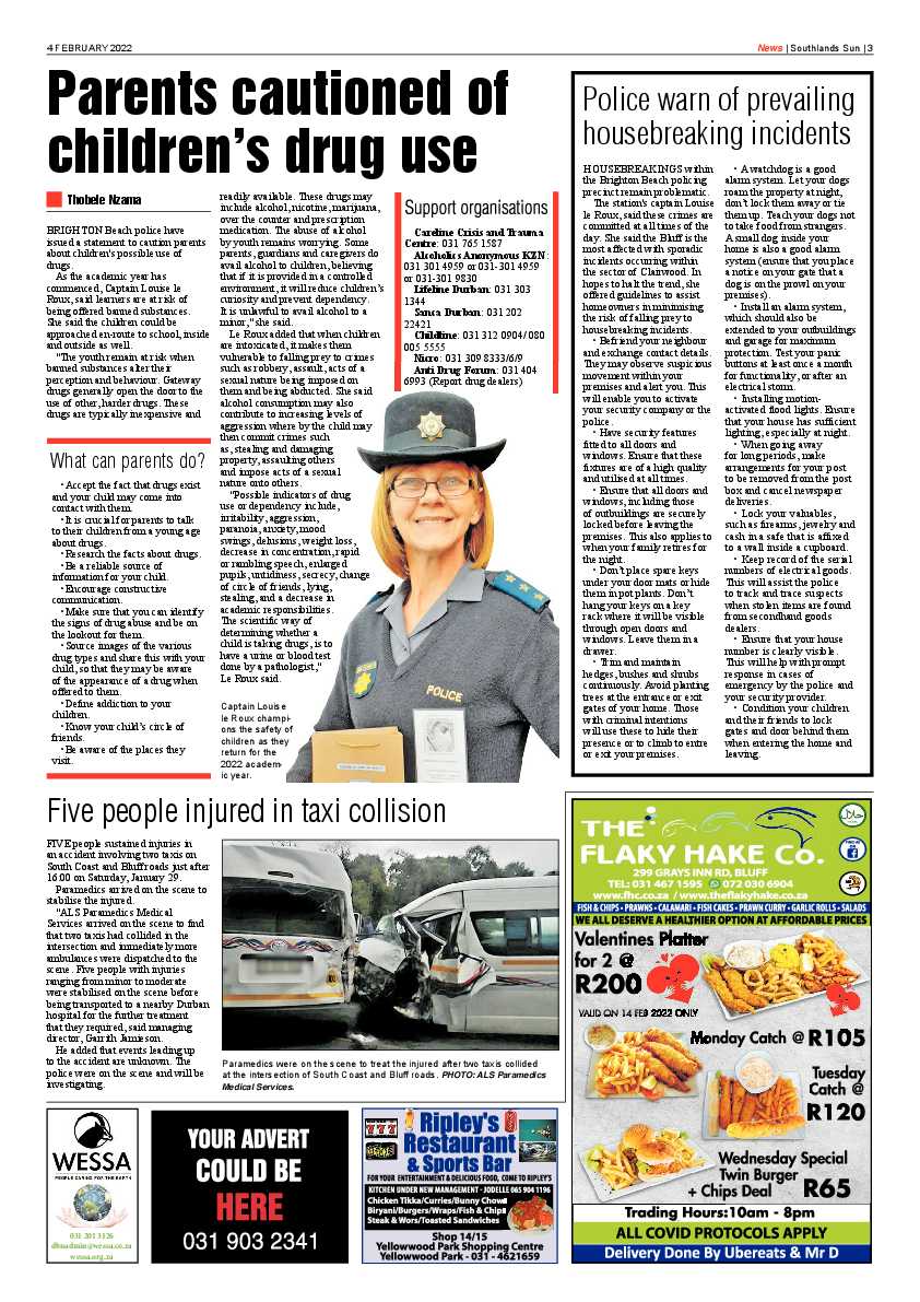 Southlands Sun 04 February 2022 page 3