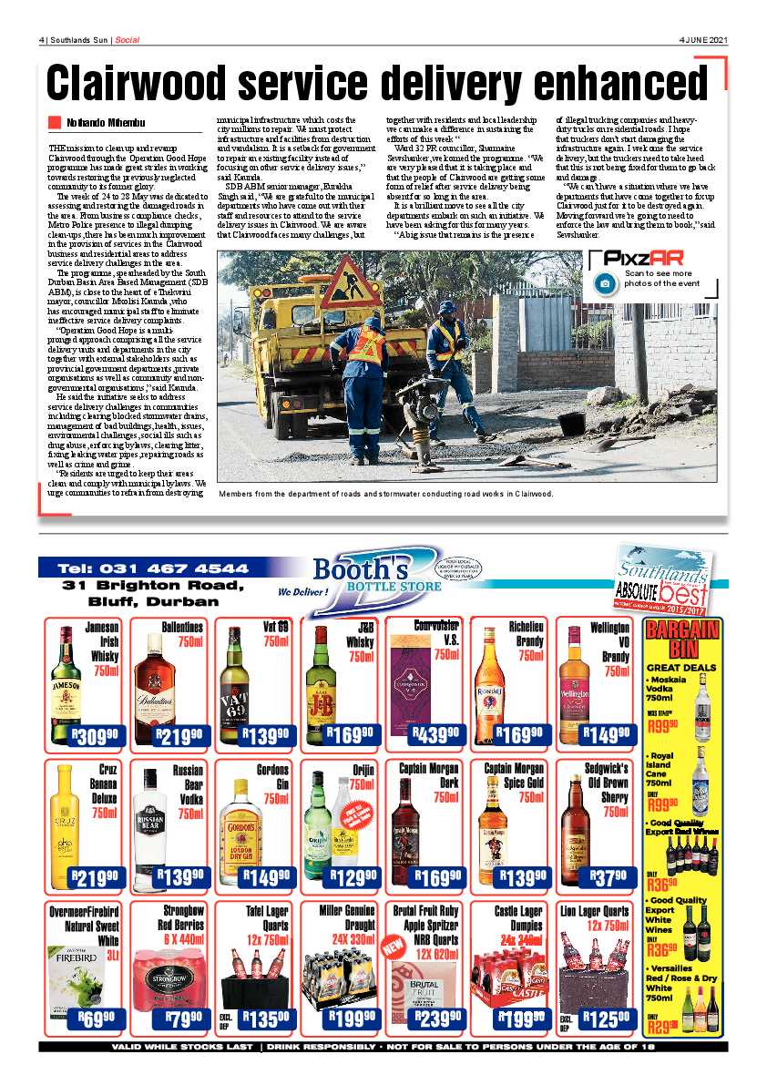 Southlands Sun 04 June 2021 page 4