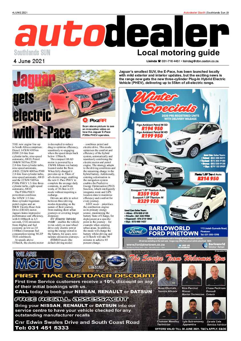 Southlands Sun 04 June 2021 page 9