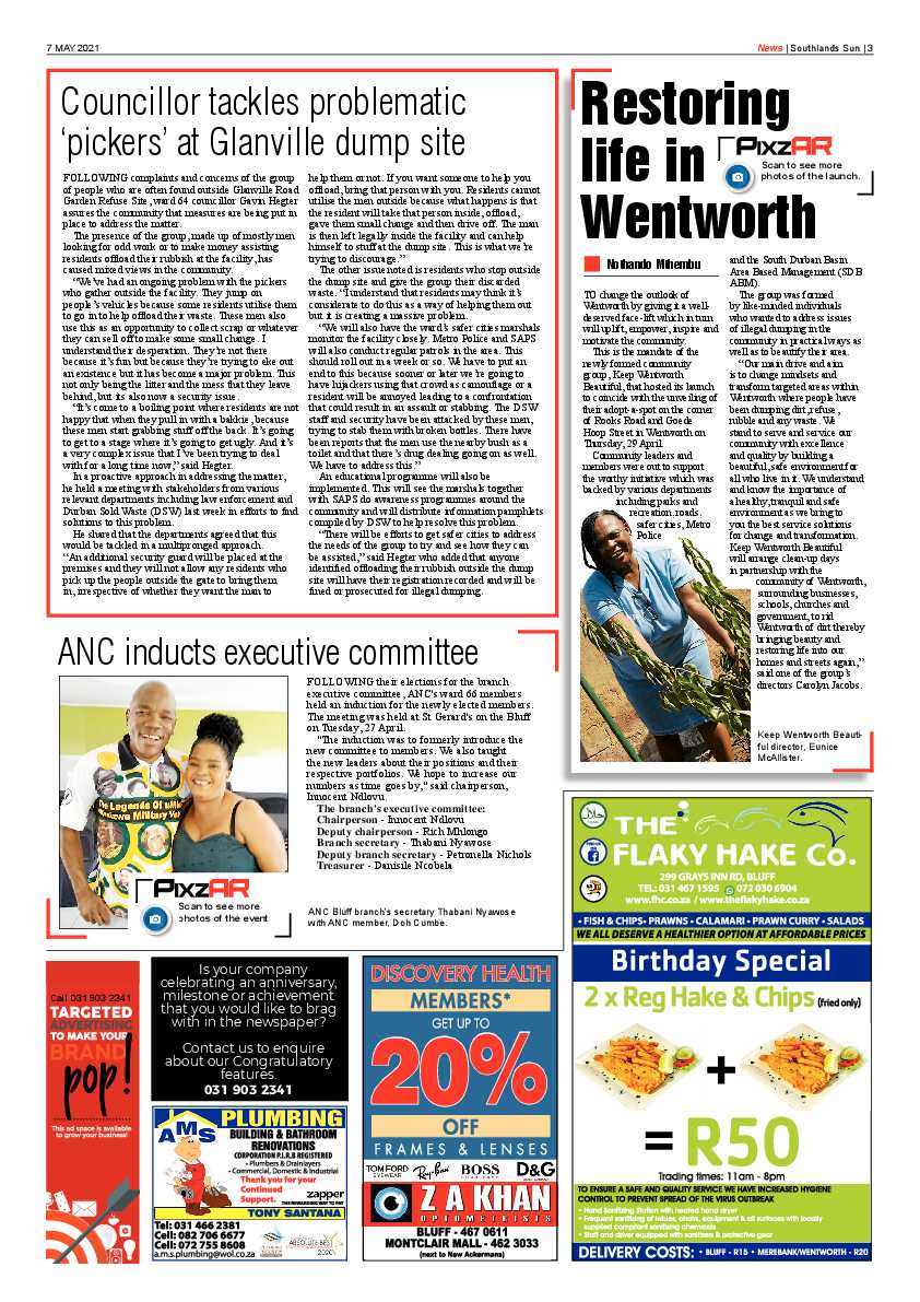 Southlands Sun 07 May 2021 page 3