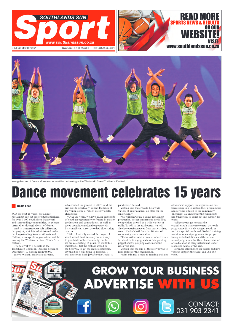 Southlands Sun 9/12/22 page 12