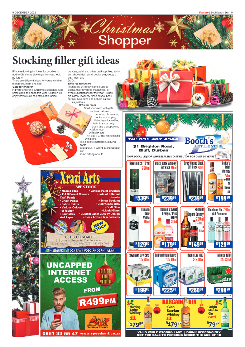 Southlands Sun 9/12/22 page 9