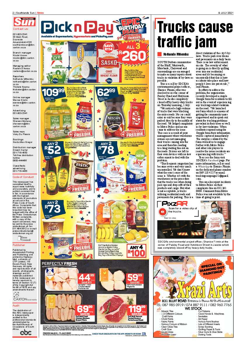 Southlands Sun 09 July 2021 page 2