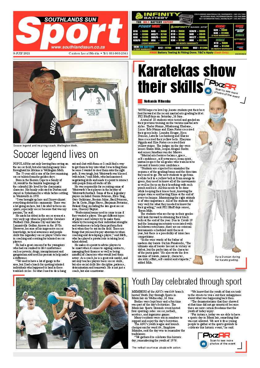 Southlands Sun 09 July 2021 page 8