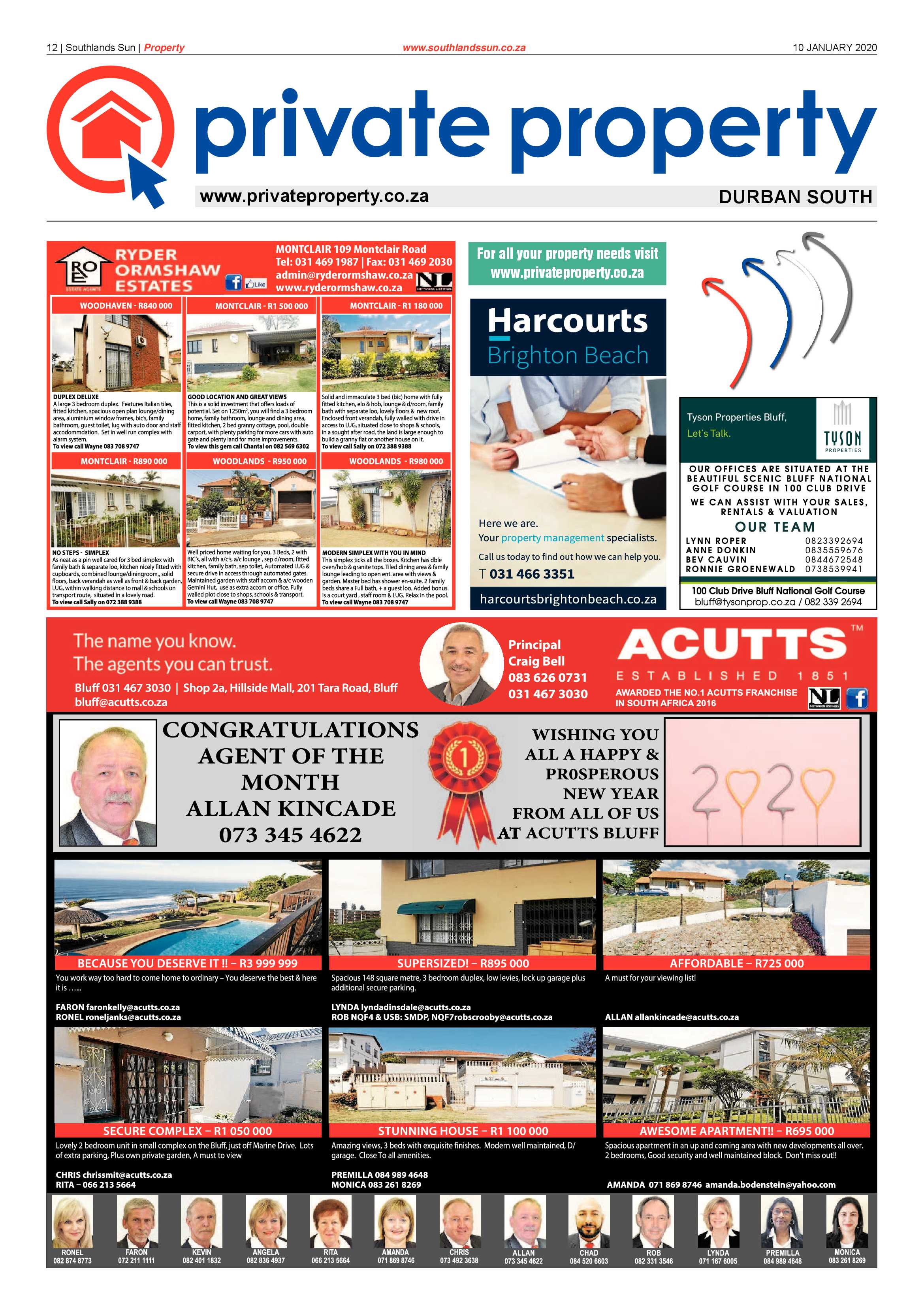 Southlands Sun 10 January 2020 page 12