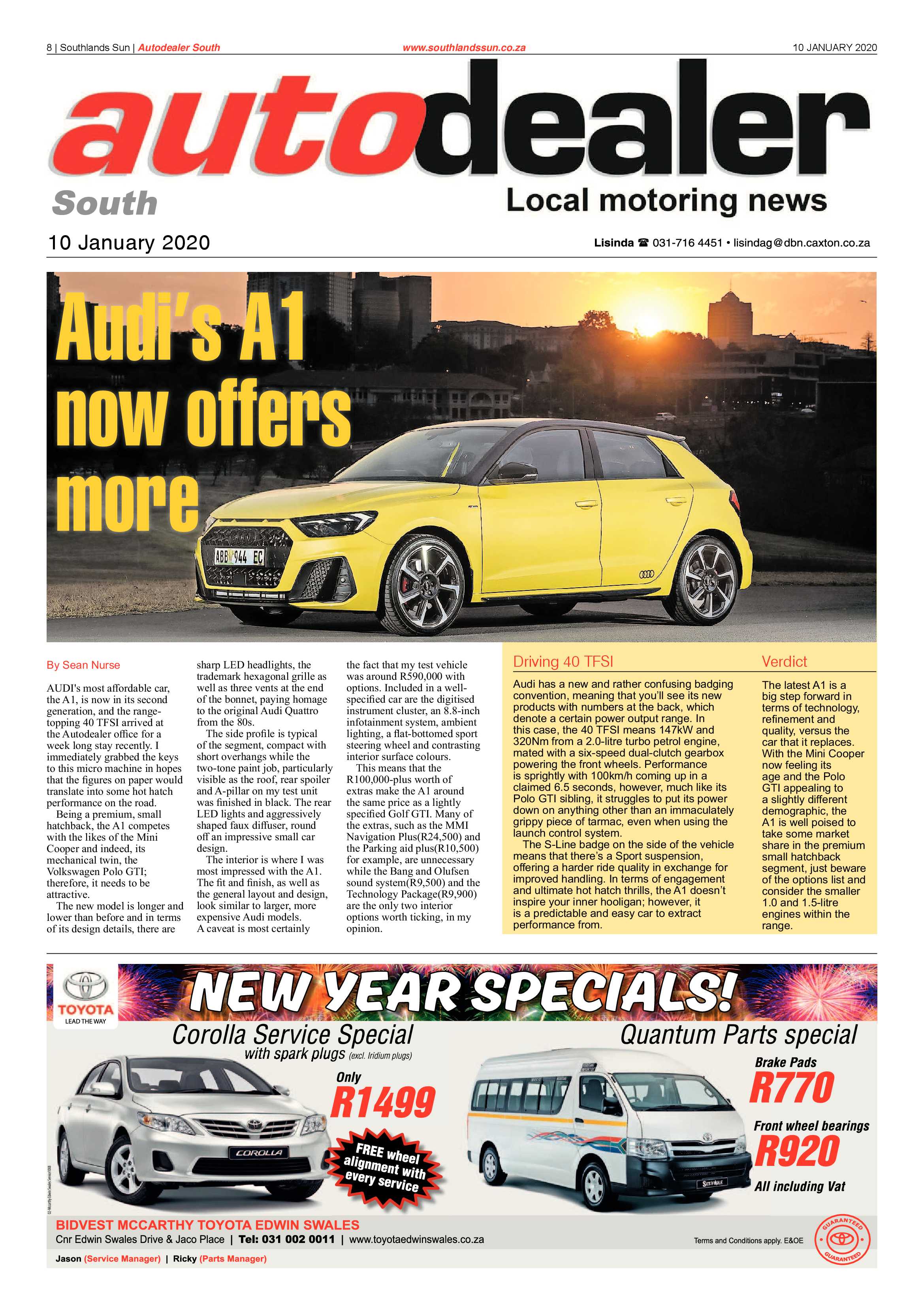 Southlands Sun 10 January 2020 page 8