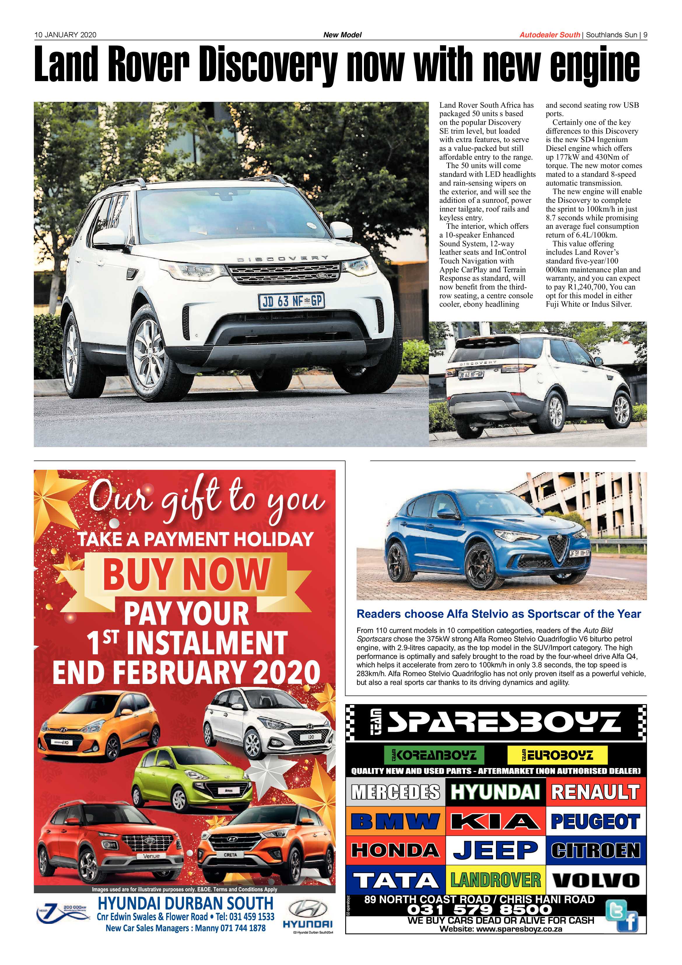 Southlands Sun 10 January 2020 page 9