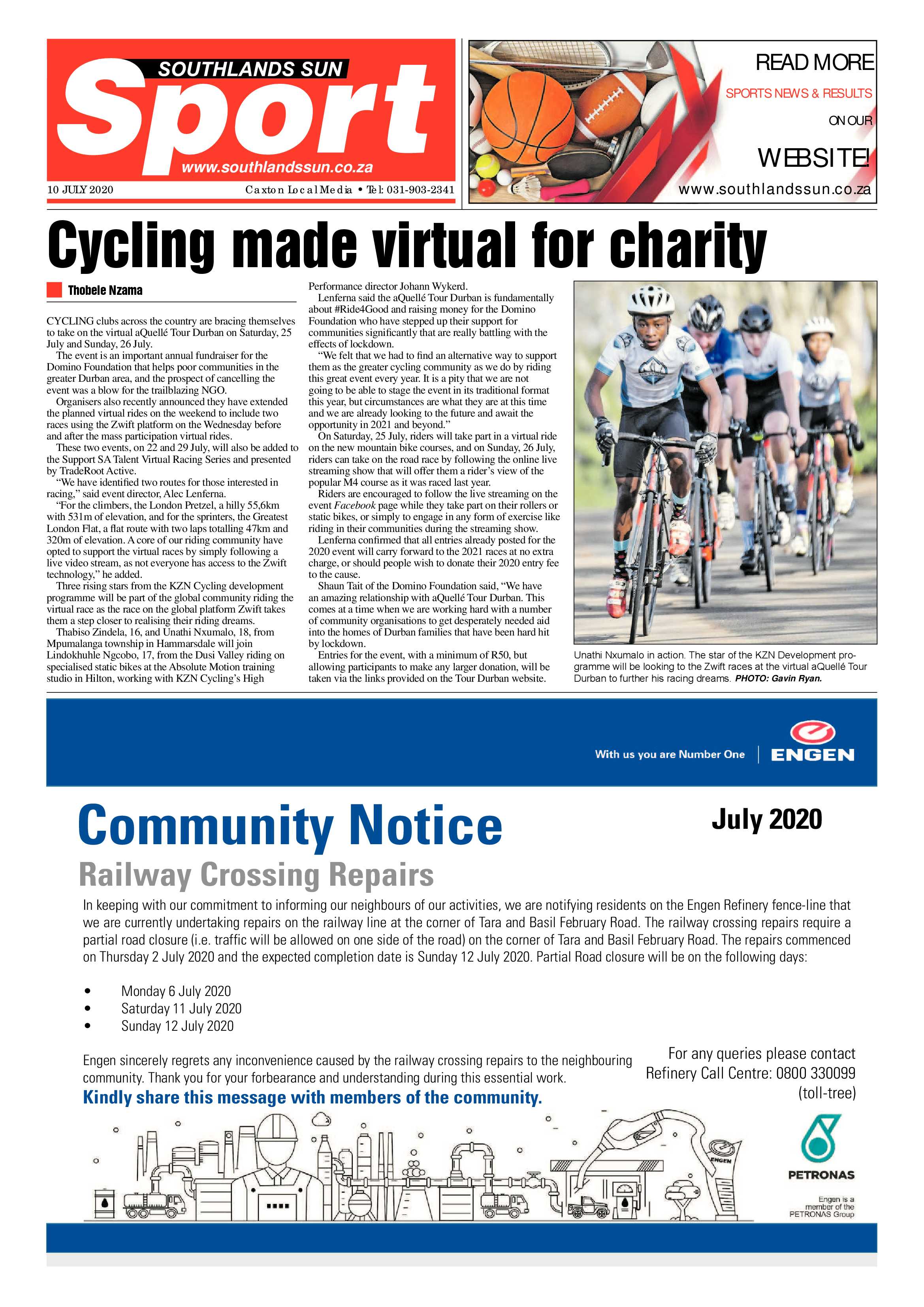 Southlands Sun 10 July 2020 page 12