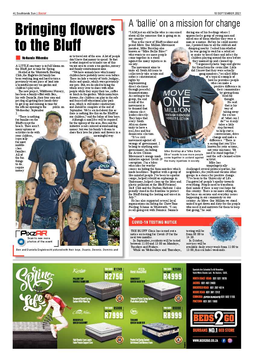 Southlands Sun 10 September 2021 page 4