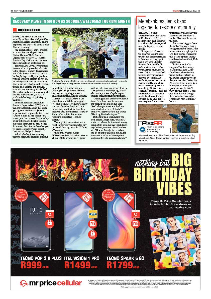 Southlands Sun 10 September 2021 page 9