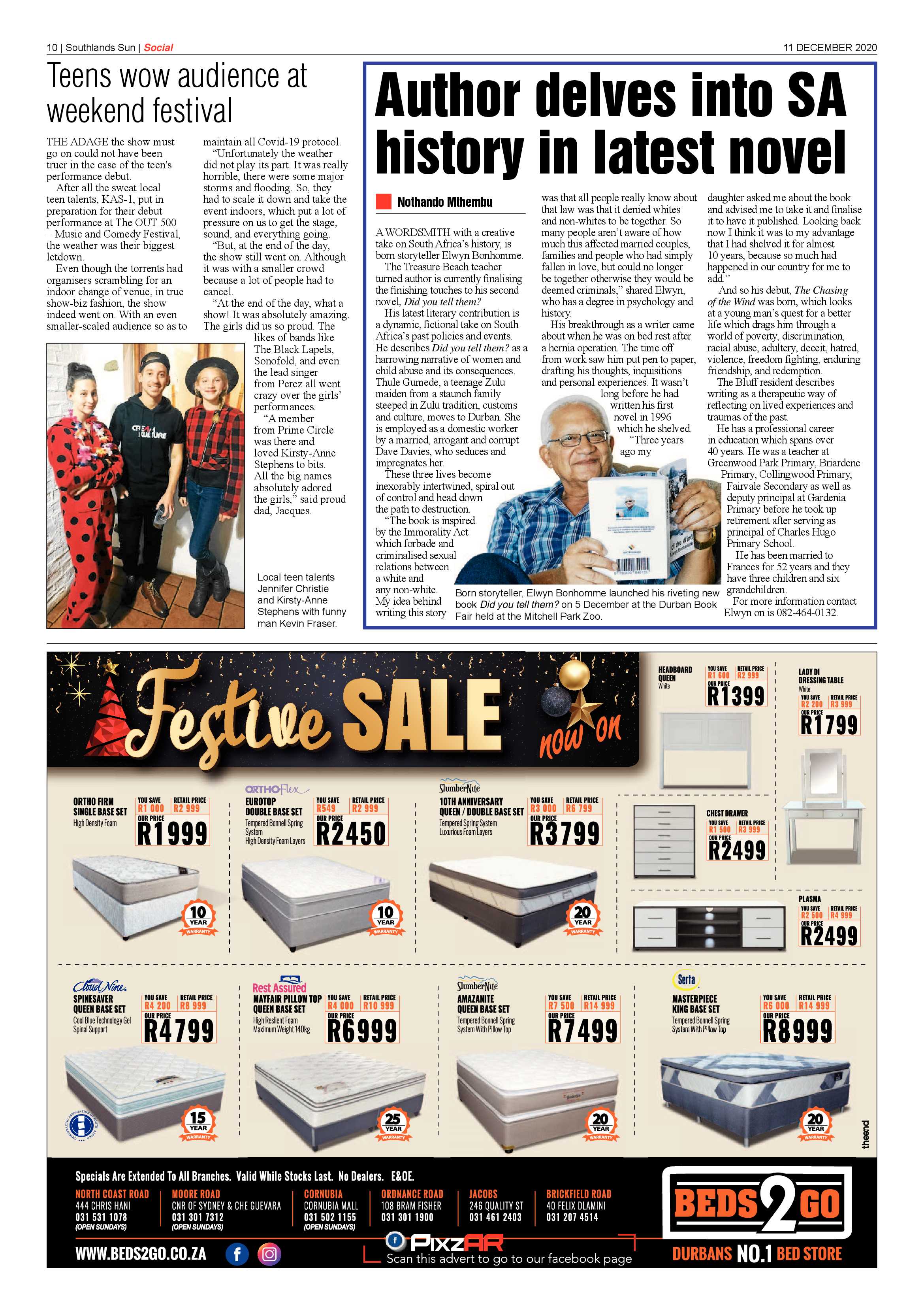 Southlands Sun 11 December 2020 page 10