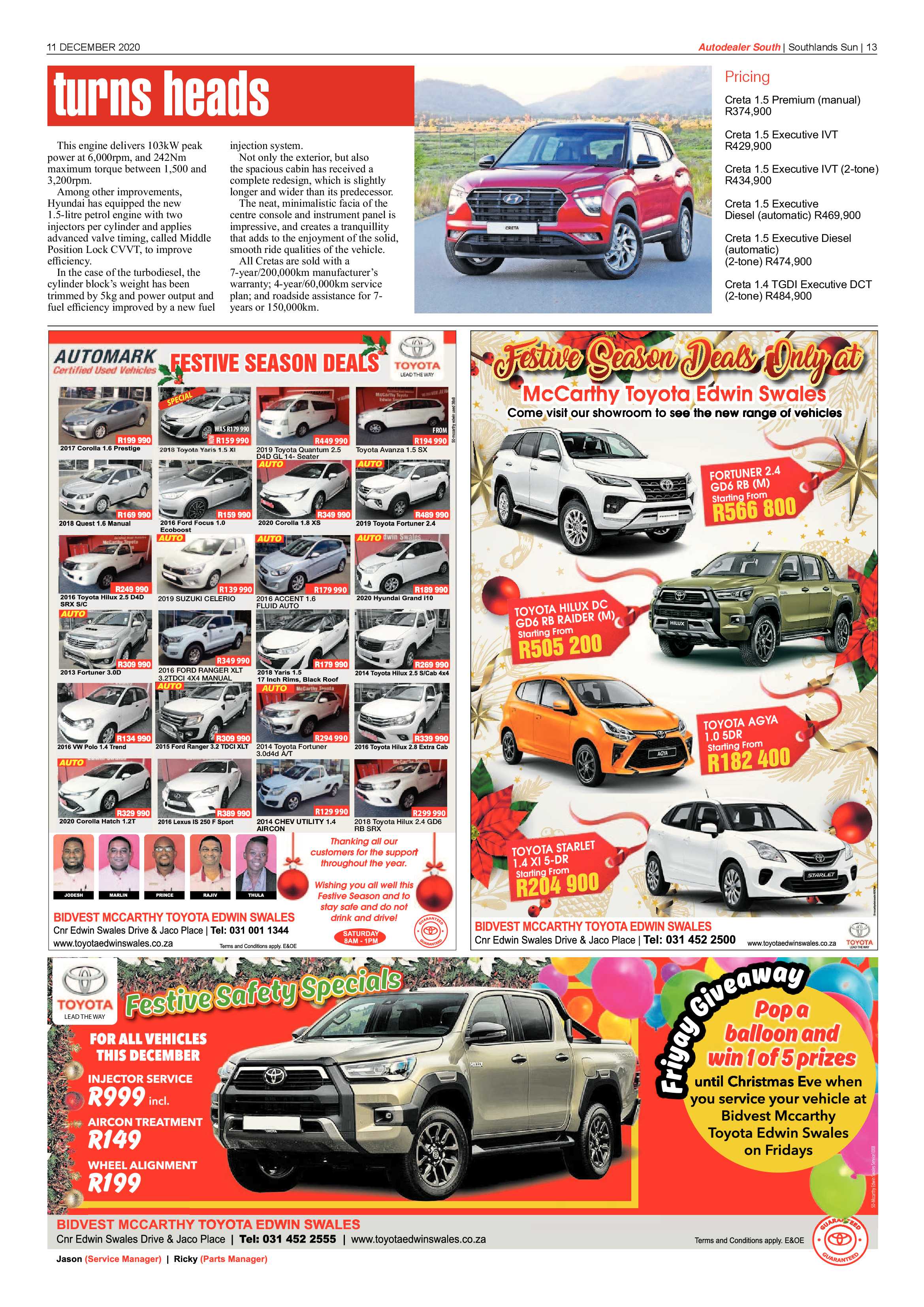 Southlands Sun 11 December 2020 page 13