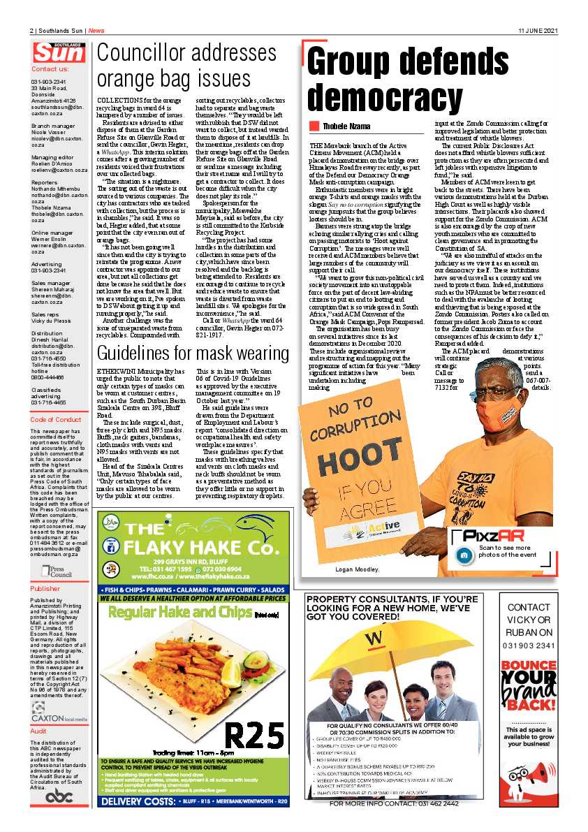 Southlands Sun 11 June 2021 page 2