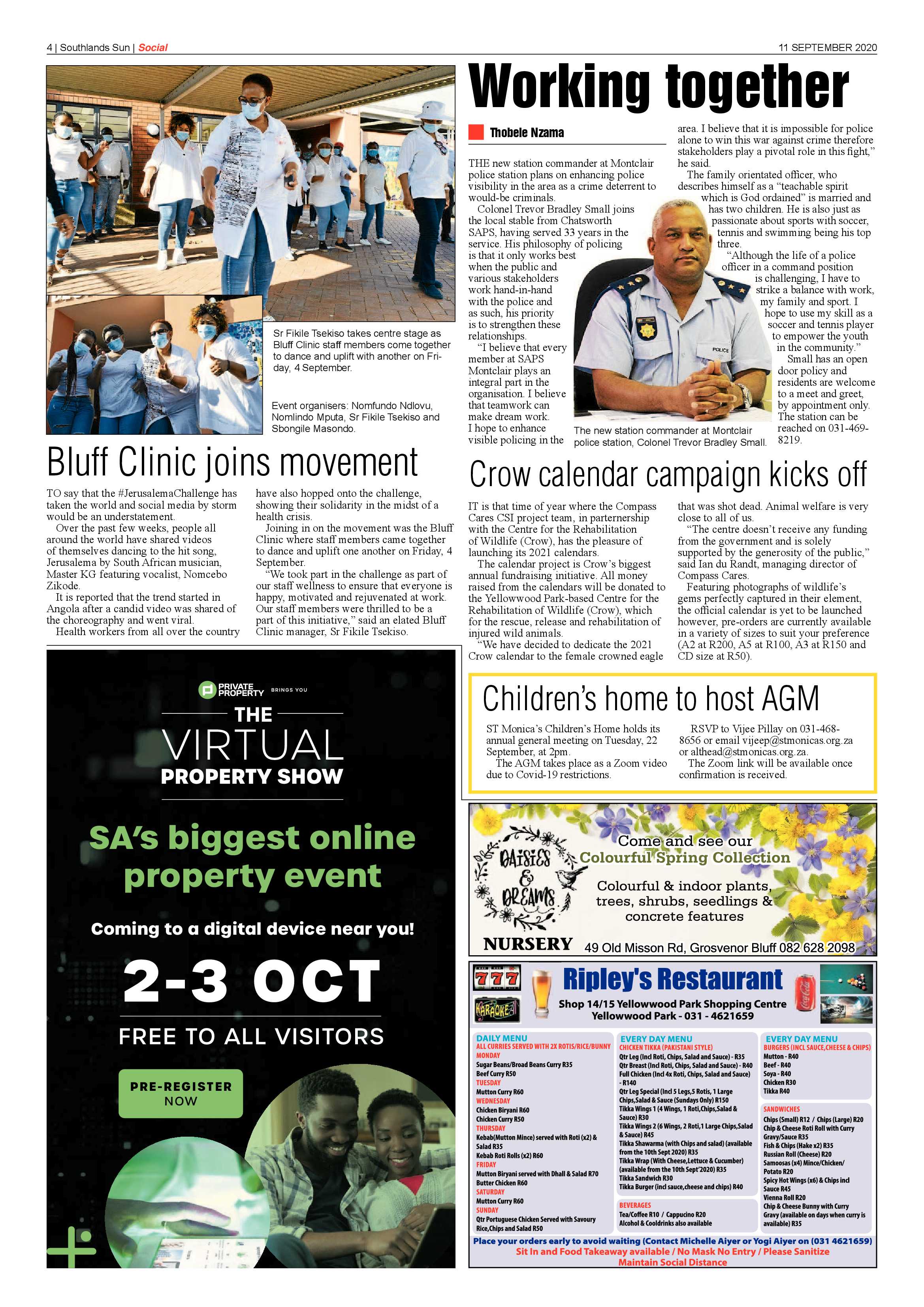 Southlands Sun 11 September 2020 page 4