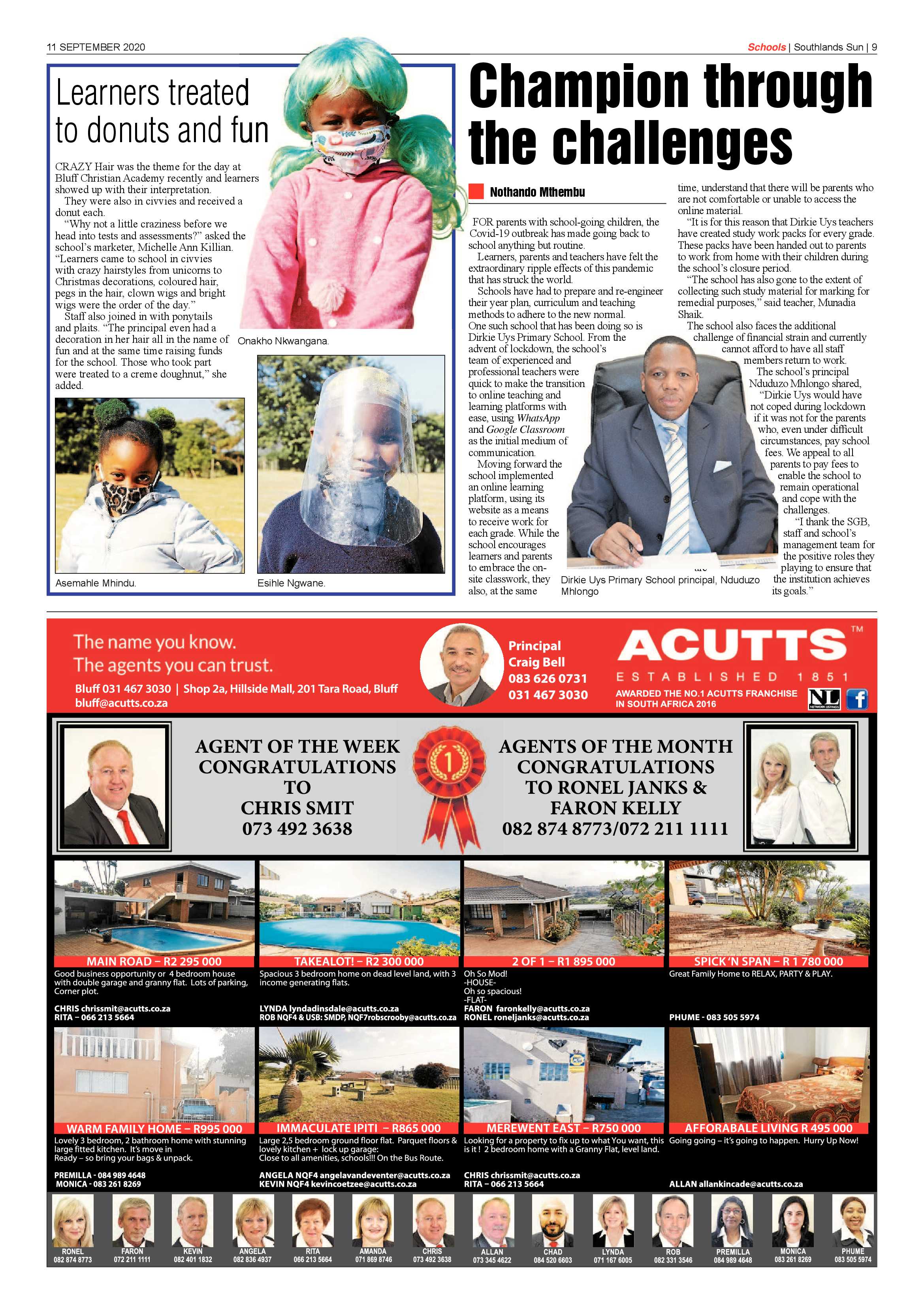Southlands Sun 11 September 2020 page 9
